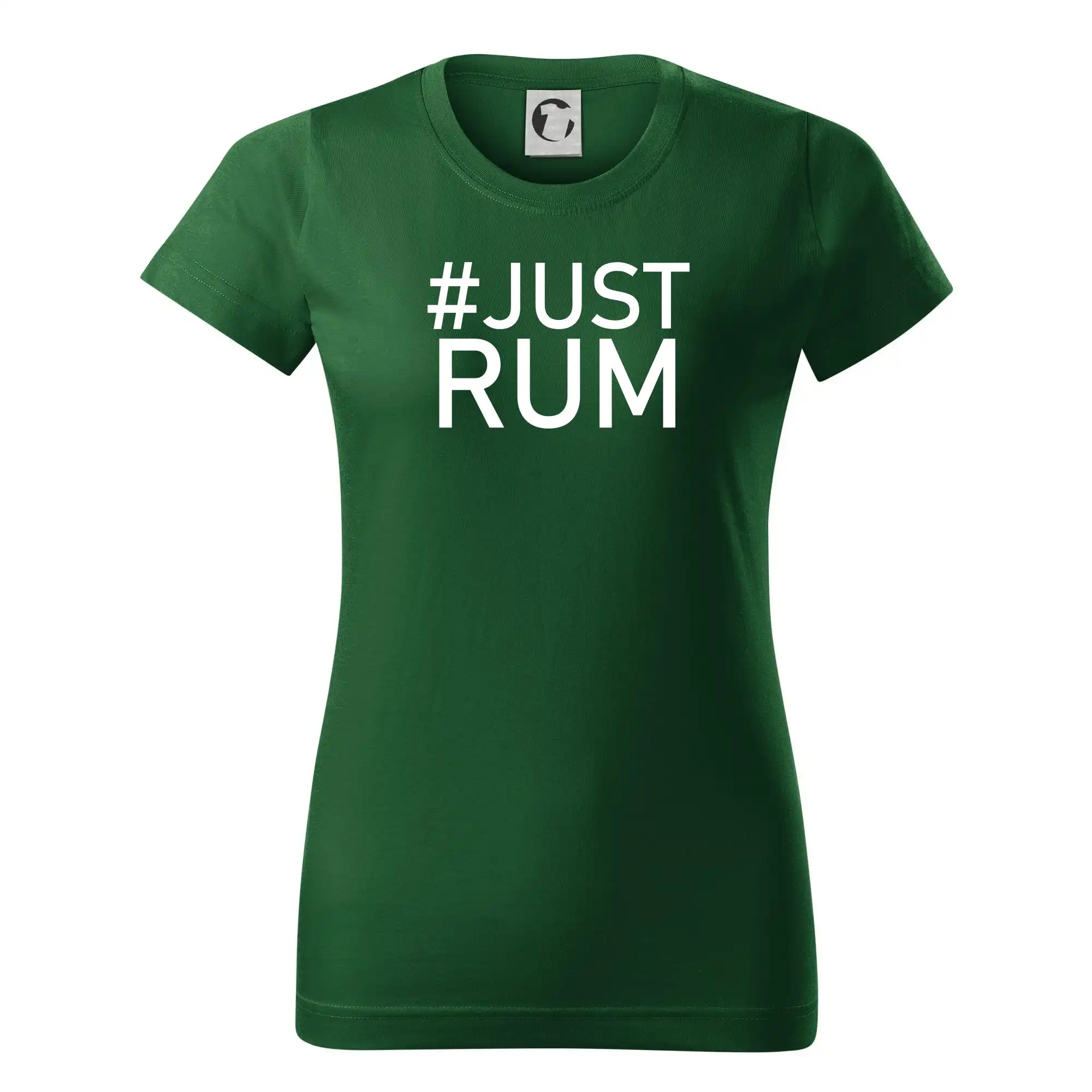 Just rum - Dámske tričko basic - ľahko voľnejšie a dlhšie