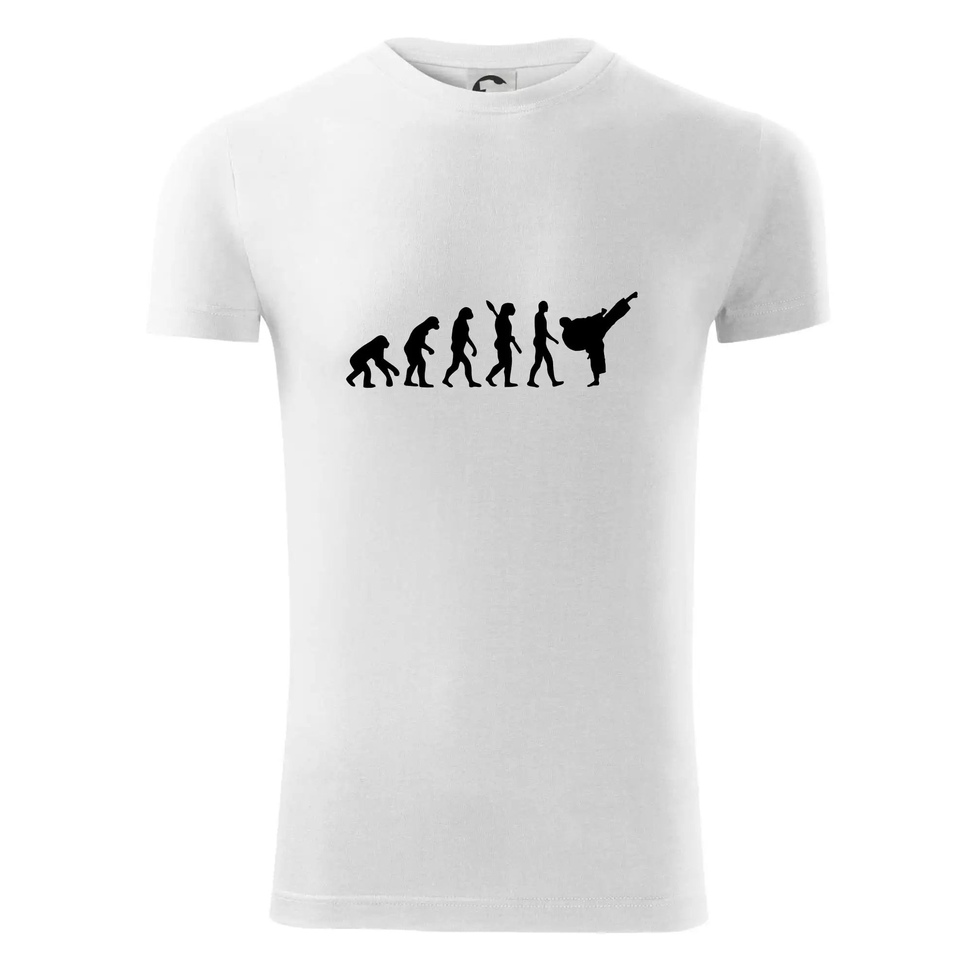 Tričká Karate - Karate Evolúcia - kop - Viper FIT - Pánske zúžené tričko