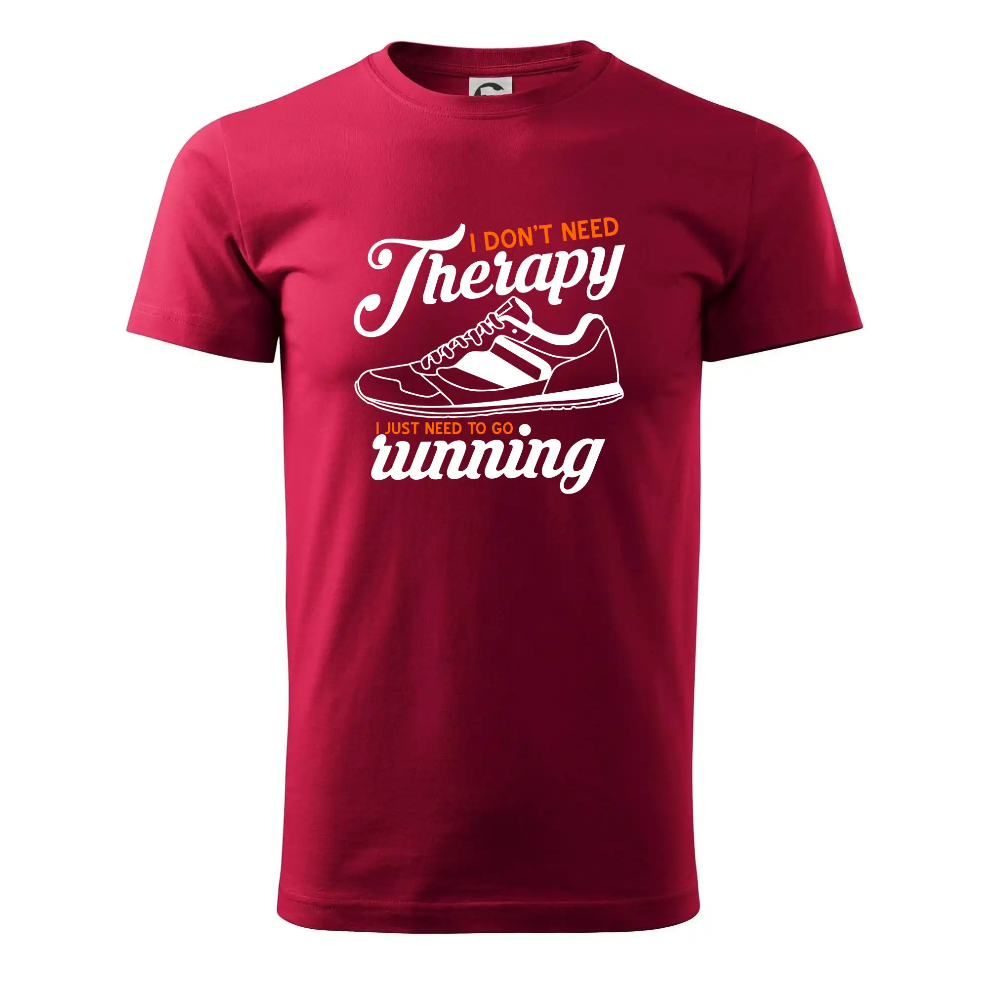 Tričká pre bežcov - I don't need therapy running - Klasické pánske tričko vyššej gramáže