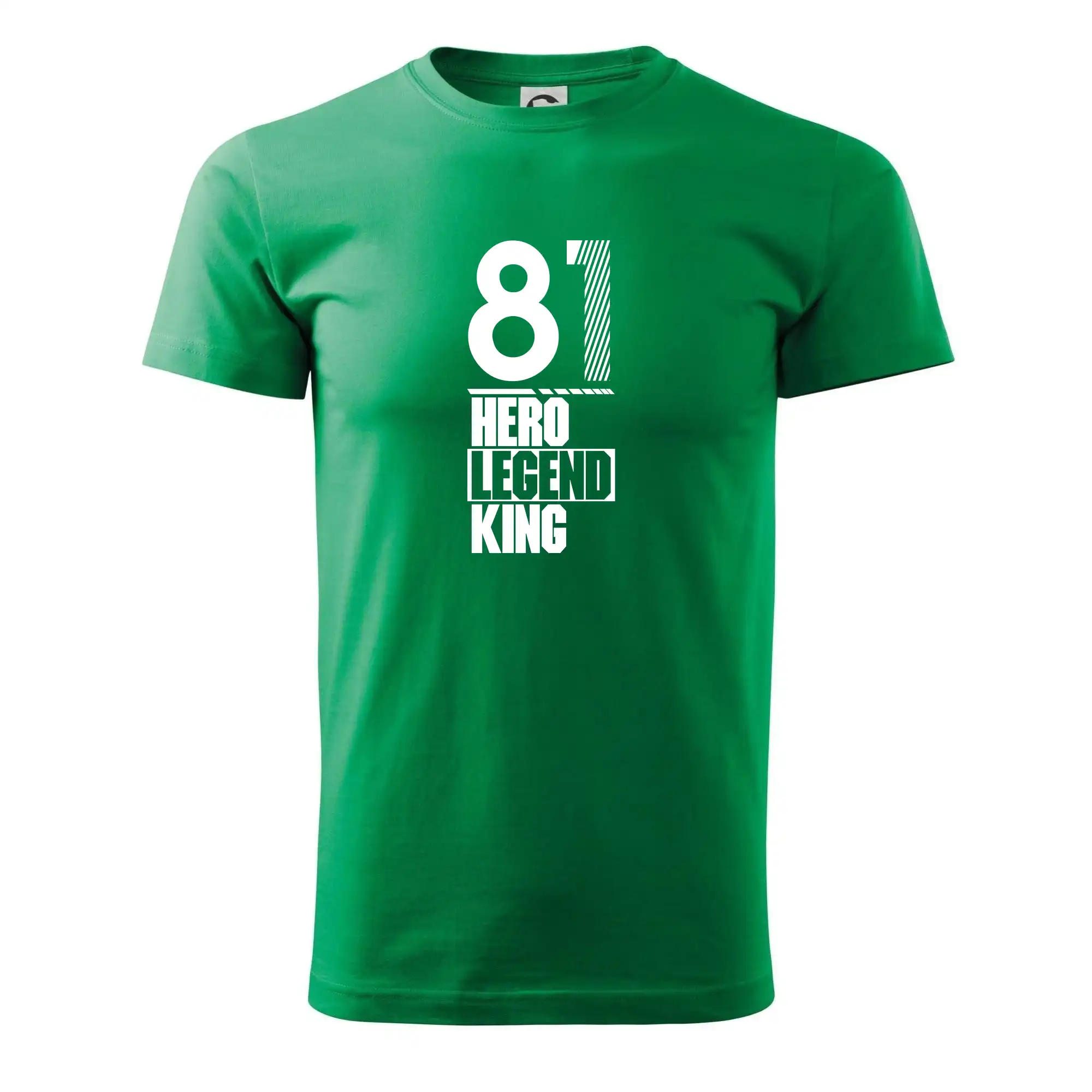 Narodeninové tričká pre hrdinov - Hero, Legend, King 1981 - Pánske tričko nižšej gramáže