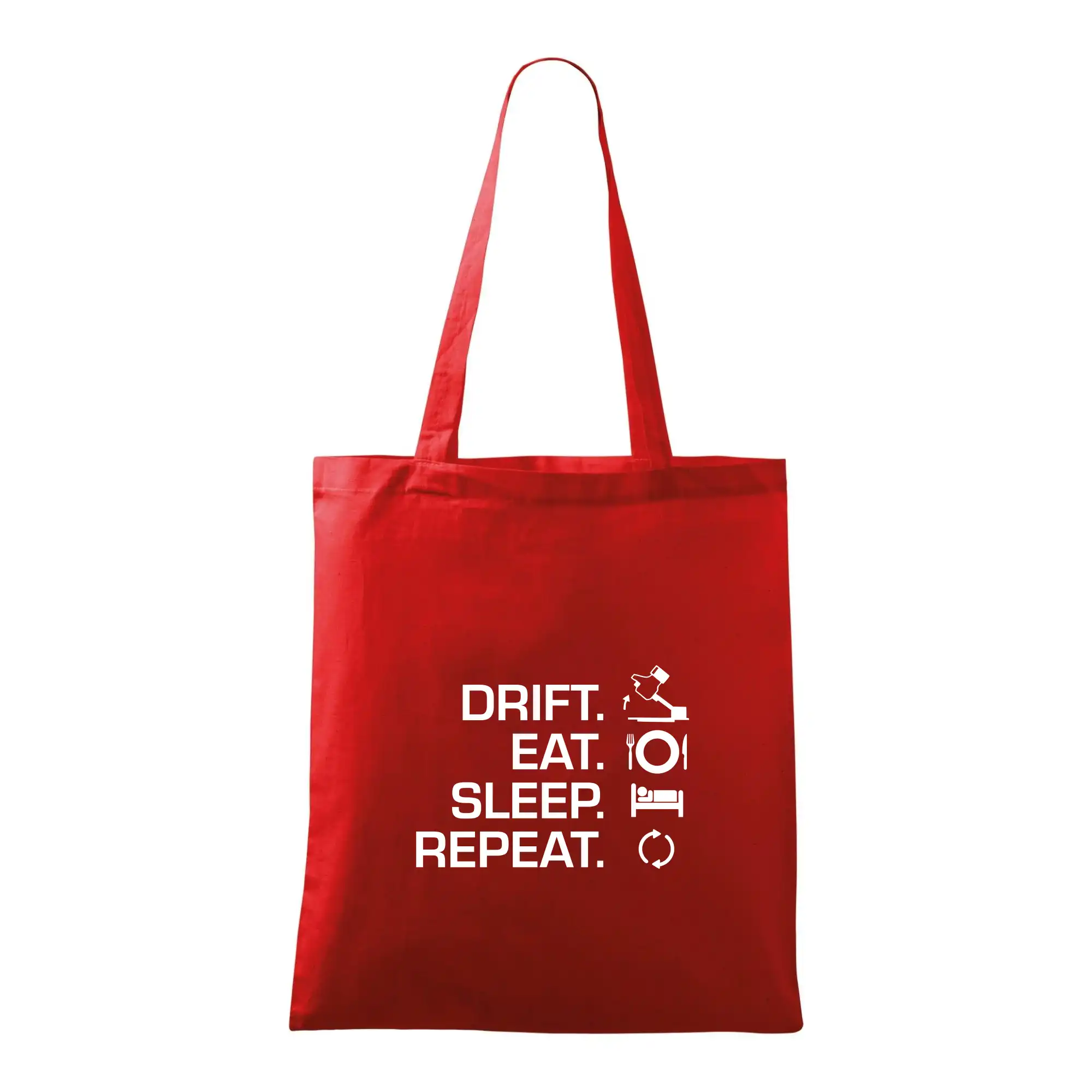 Auto tričká - Drift Eat Sleep Repeat - Taška bavlnená