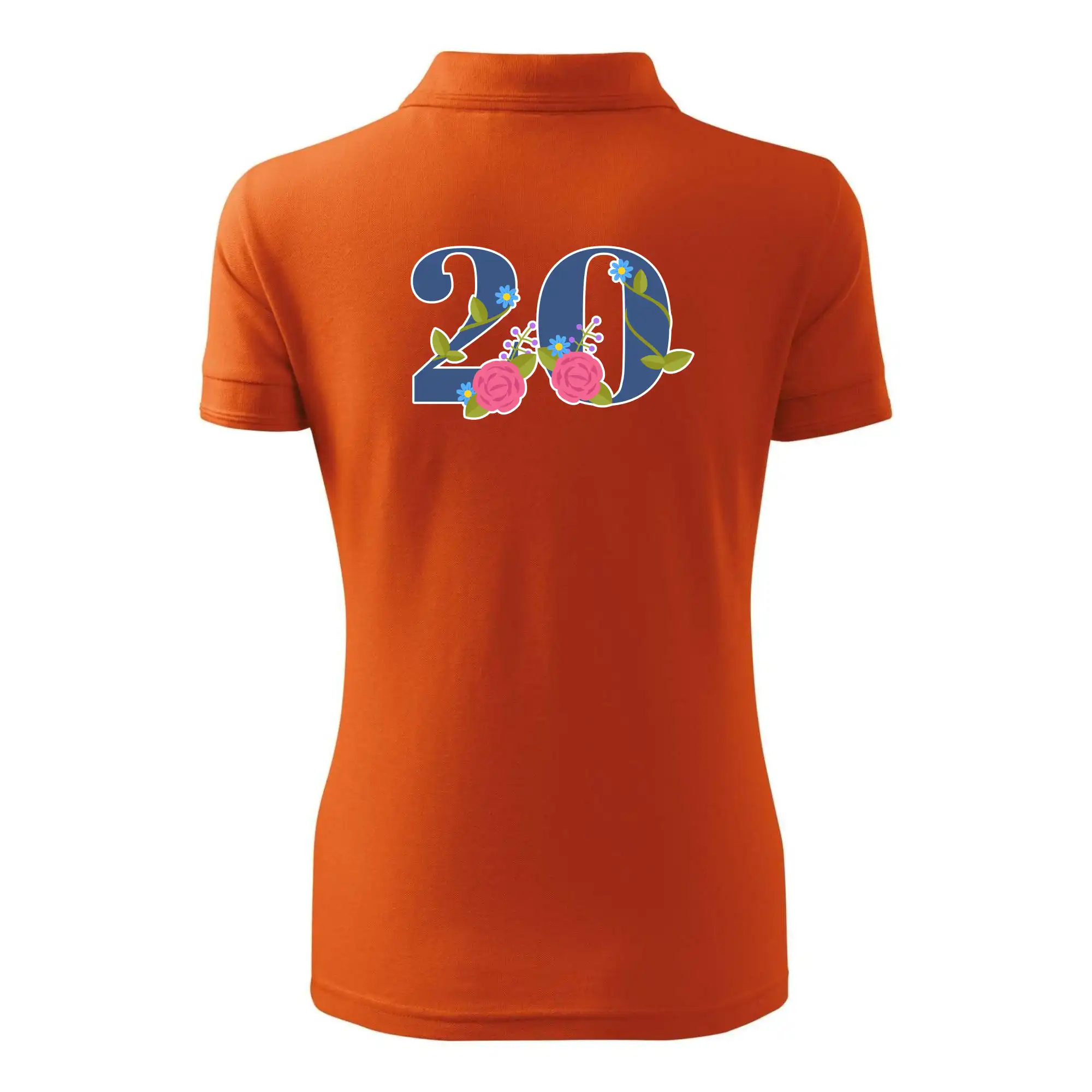 Květinové číslo kreslené - 20