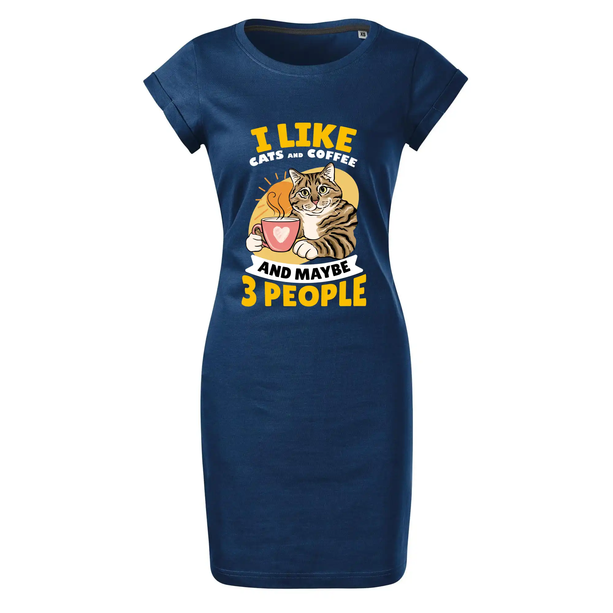 I like cats and coffee and maybe 3 people