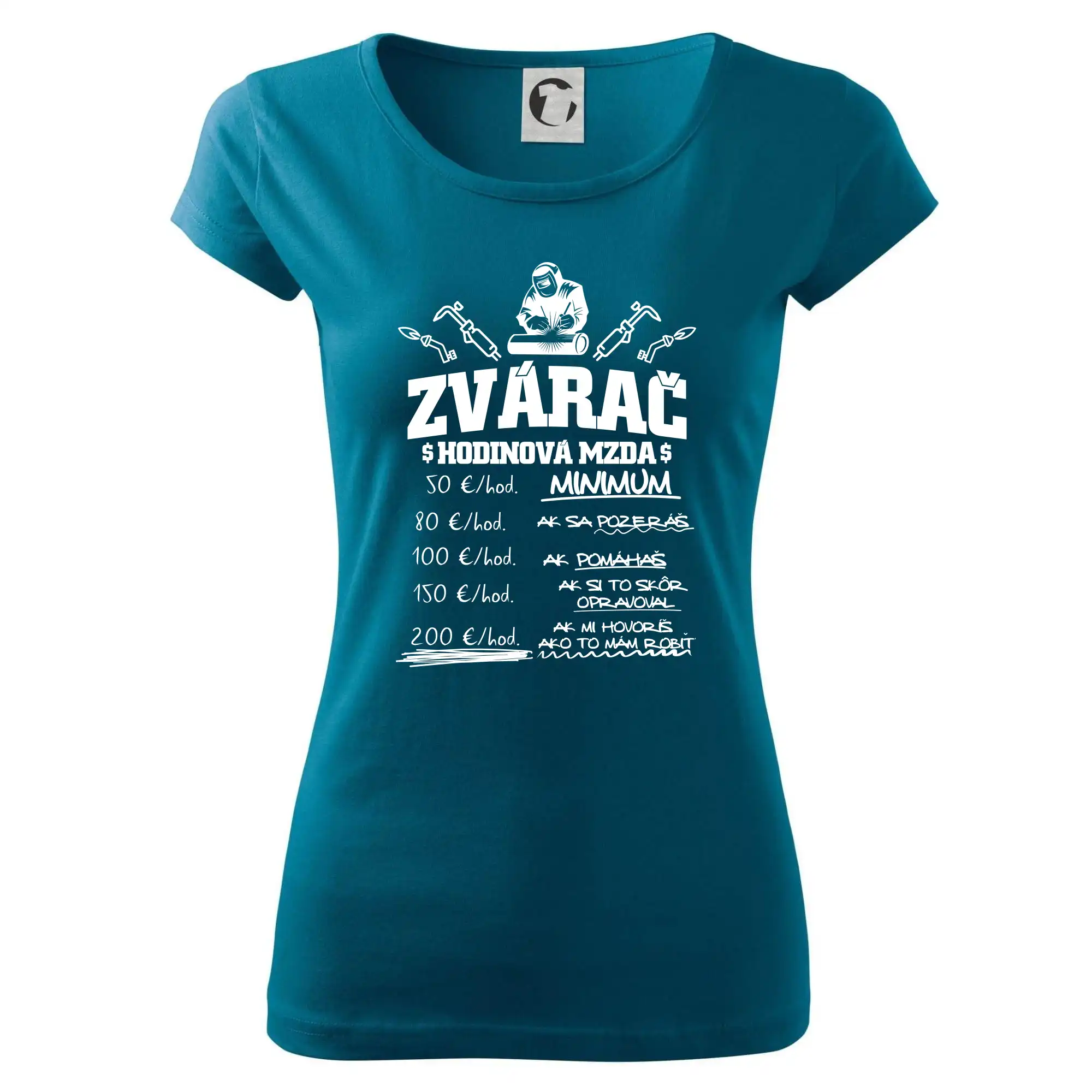 Hodinová mzda zvárač