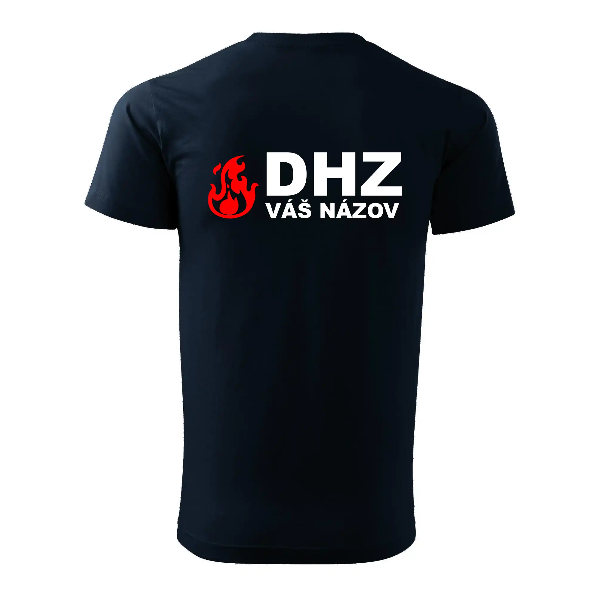 DHZ (oheň, firesport, názov sboru - vlastný nápis)