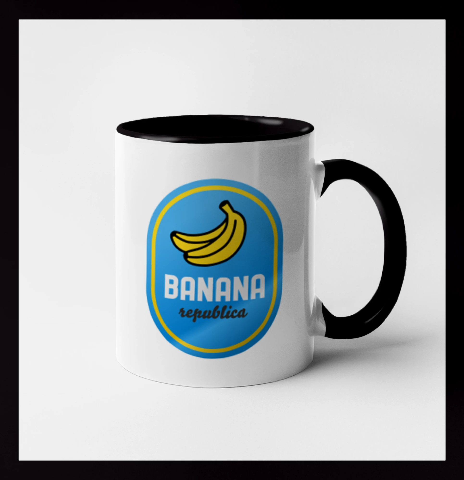 Politické tričká - Banana republica - Hrnček 
