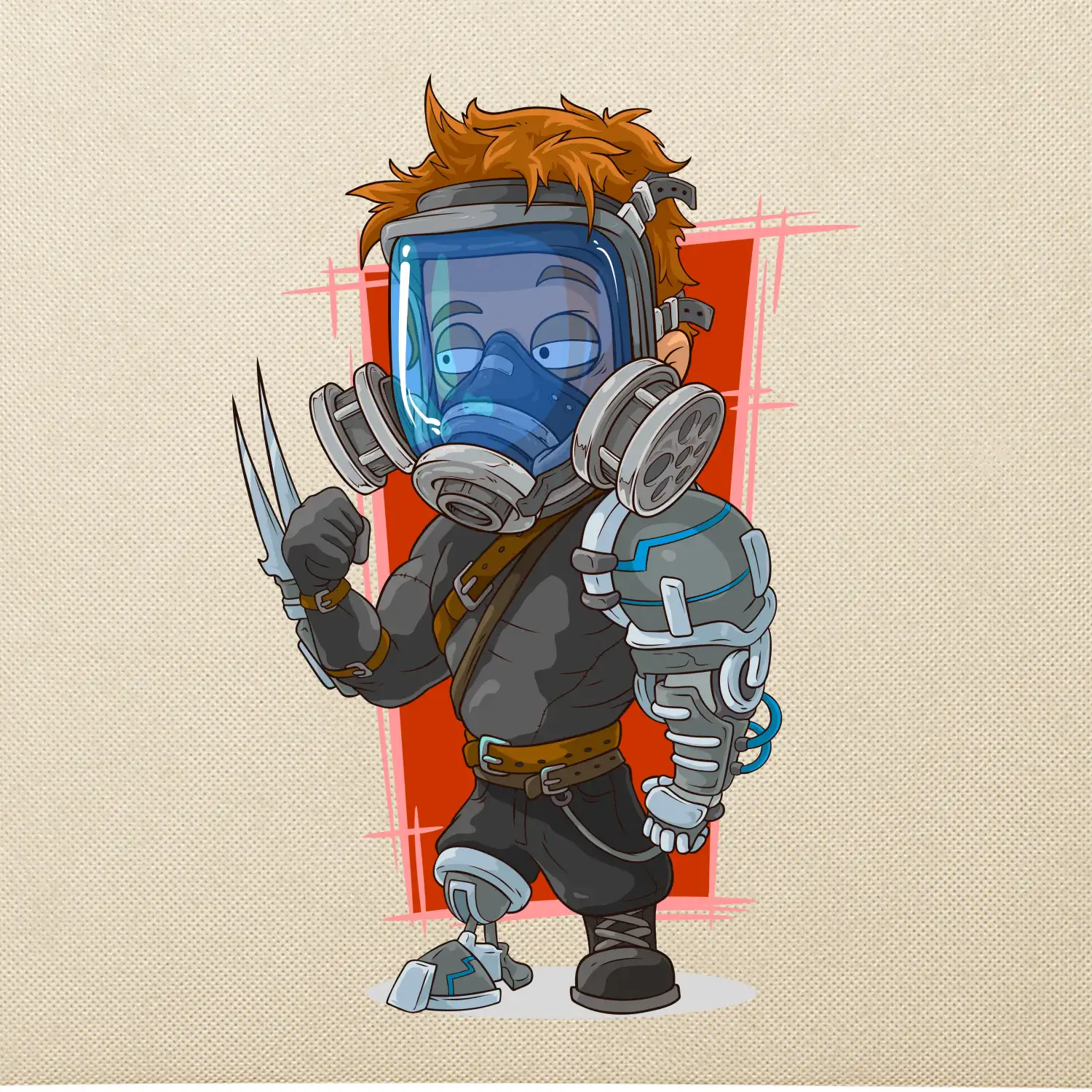 Vesmírný voják červený