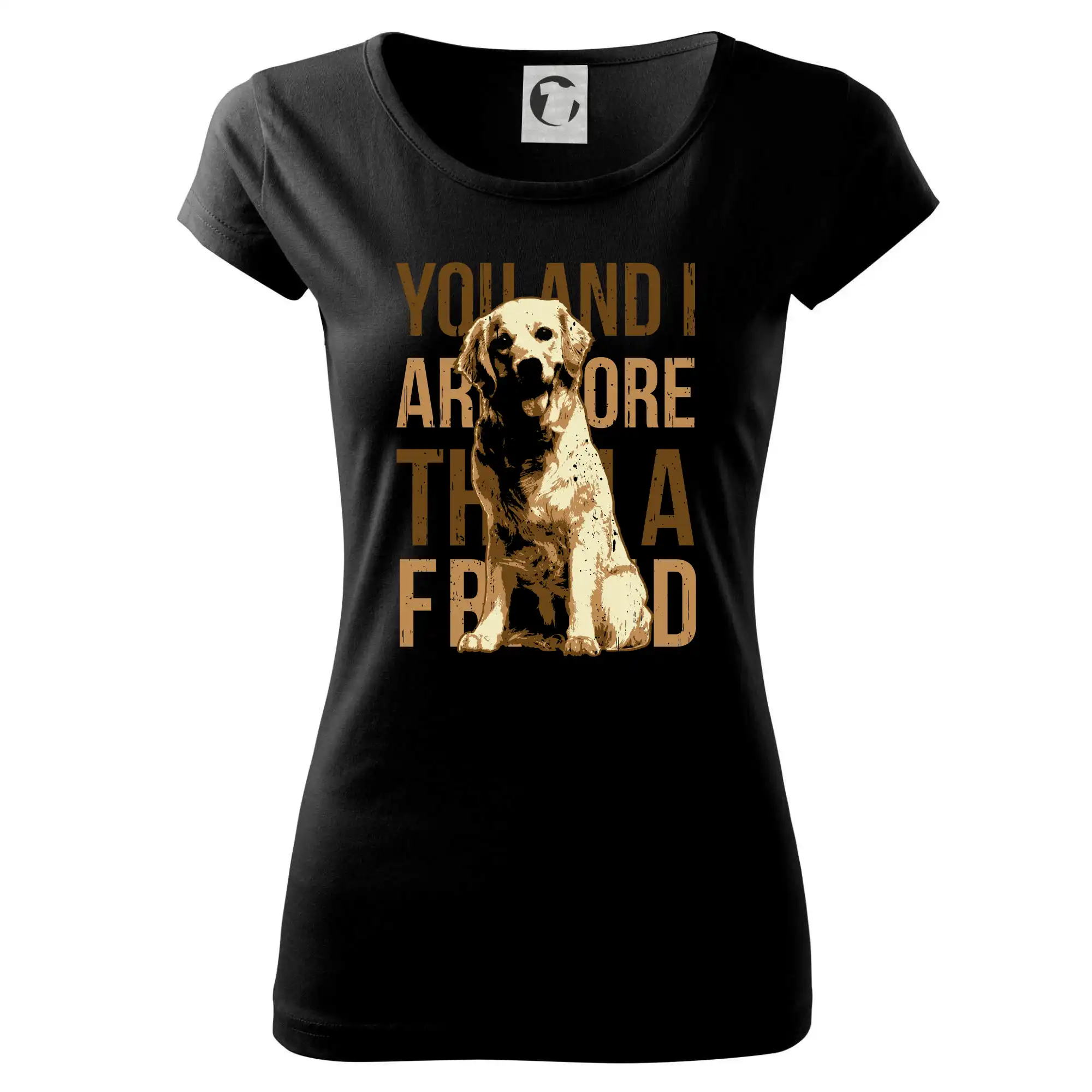 Ostatné psie plemená - Dog friend - Dámske tričko Pure