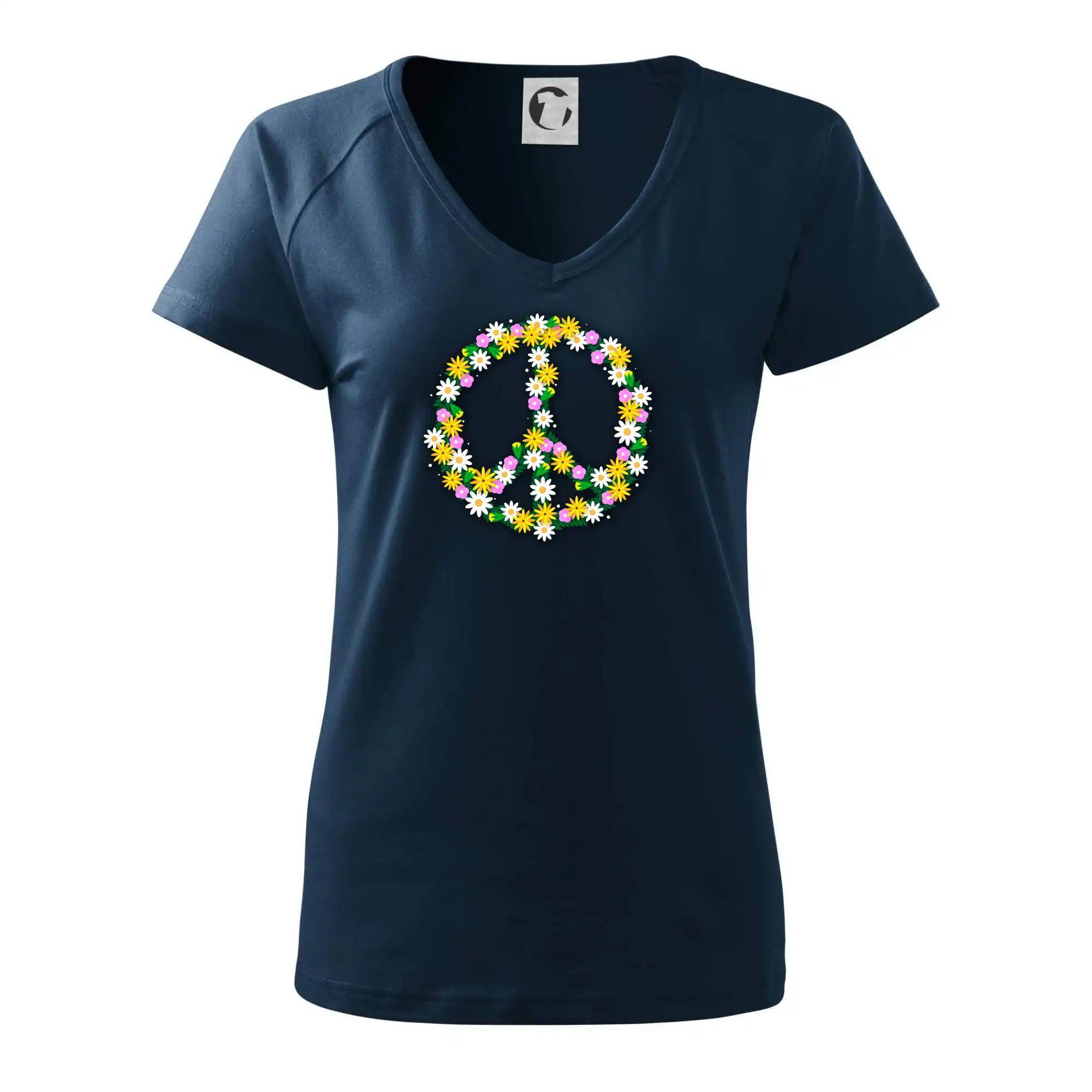 Peace symbol kopretiny