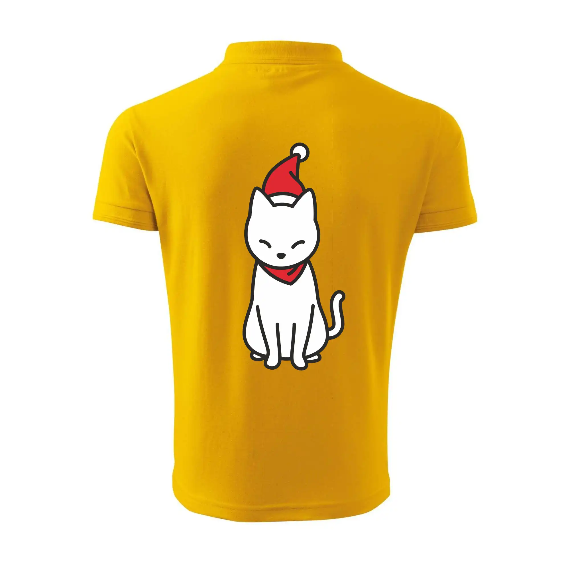 Vánoční kočka sedící