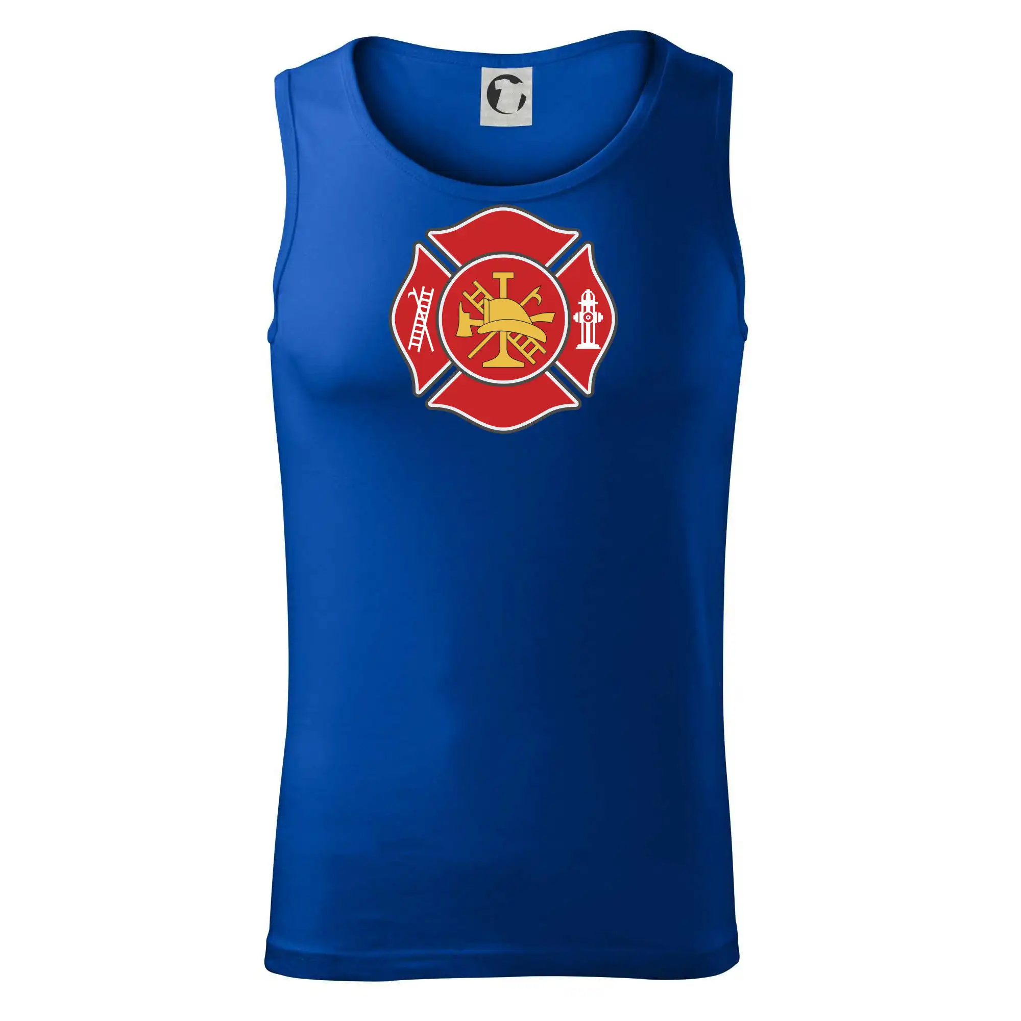 Fire department logo červené