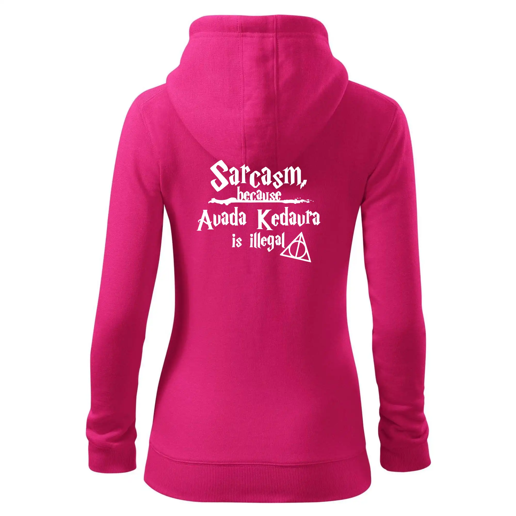 Harry - Sarcasm, because Avada Kedavra is illegal