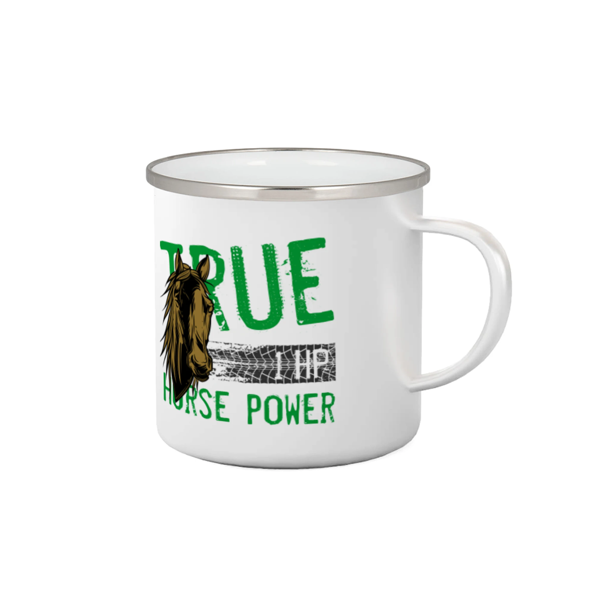 Tričká s koňmi - True Horse Power 1 HP - Plecháčik
