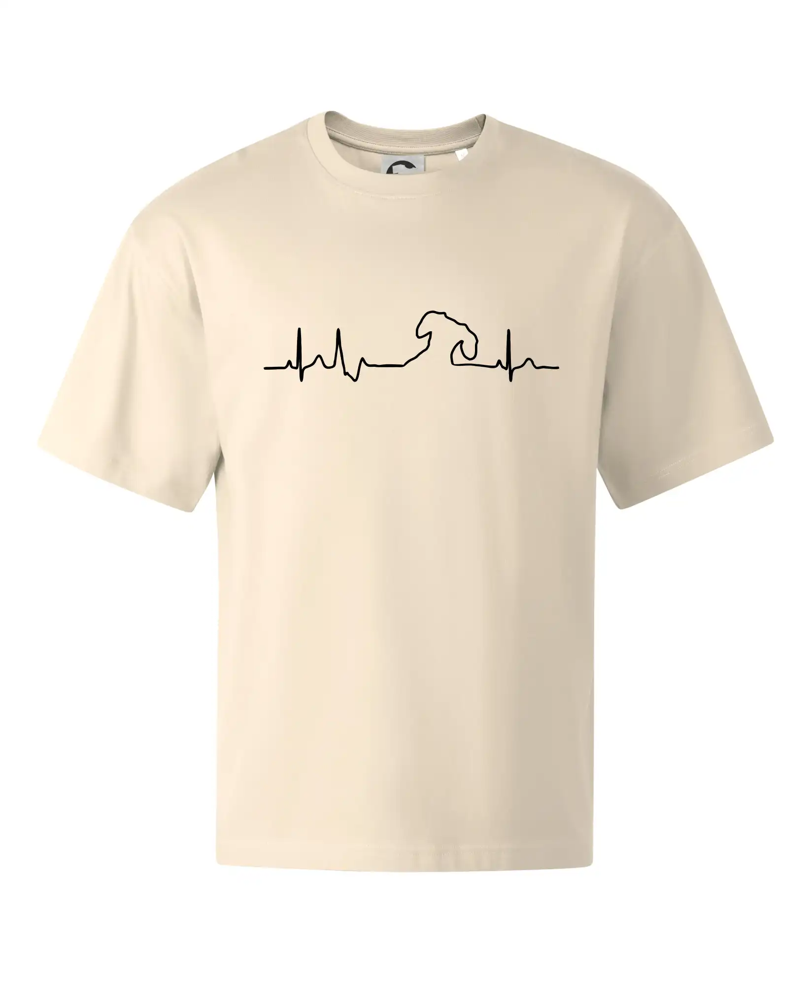 Jazvečík EKG - Stage unisex - OVERSIZE