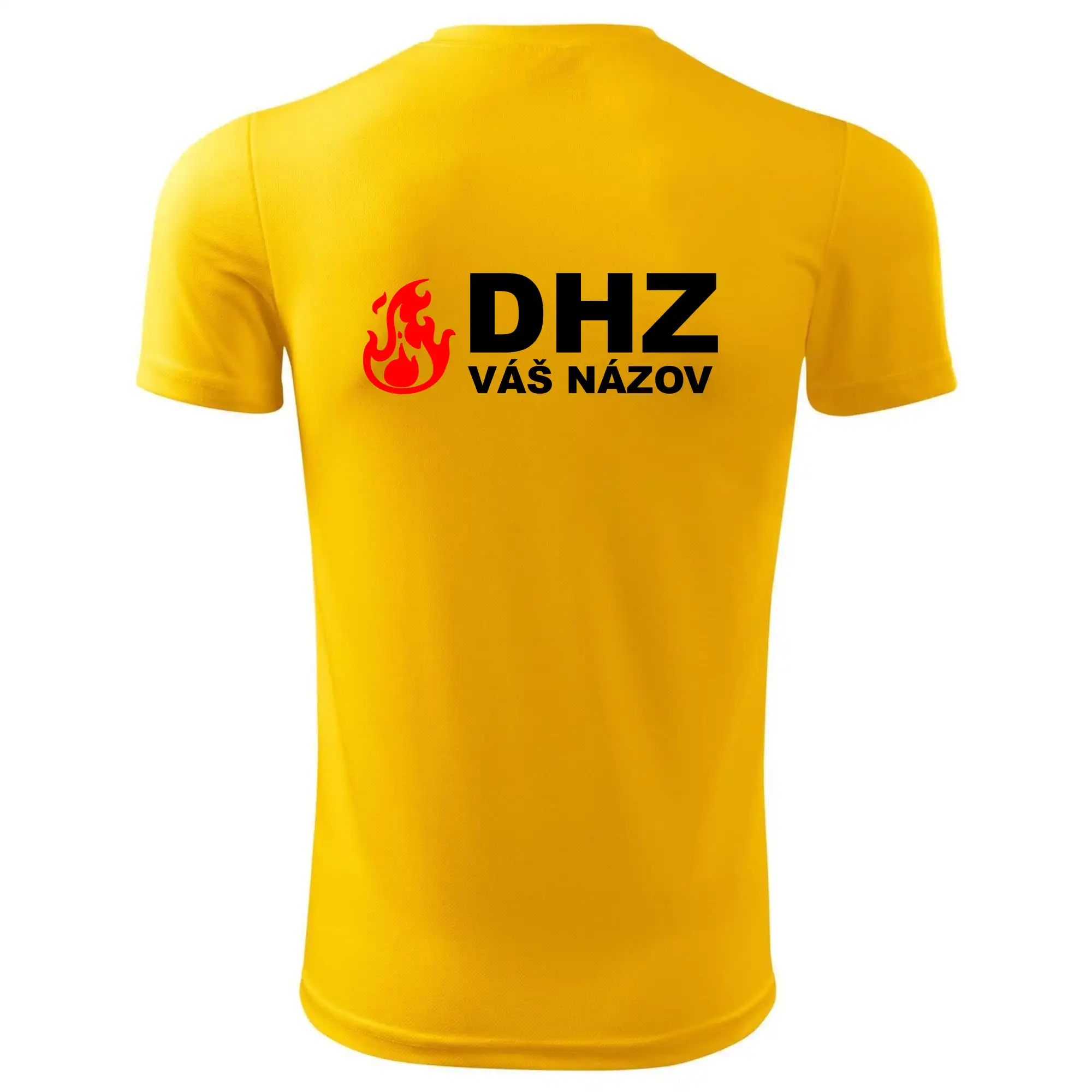 DHZ (oheň, firesport, názov sboru - vlastný nápis)
