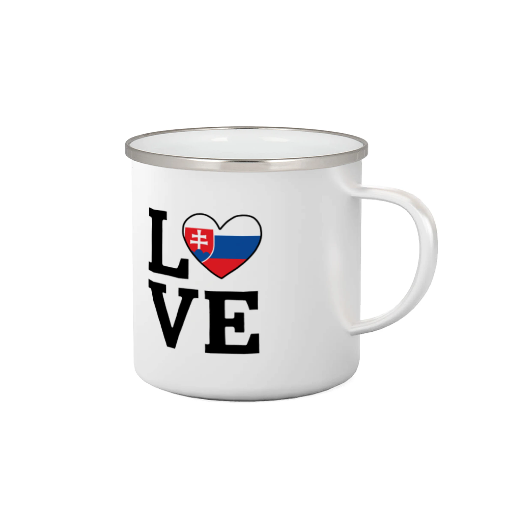 Motívy štátnych vlajok - Love Slovenská vlajka - Plecháčik