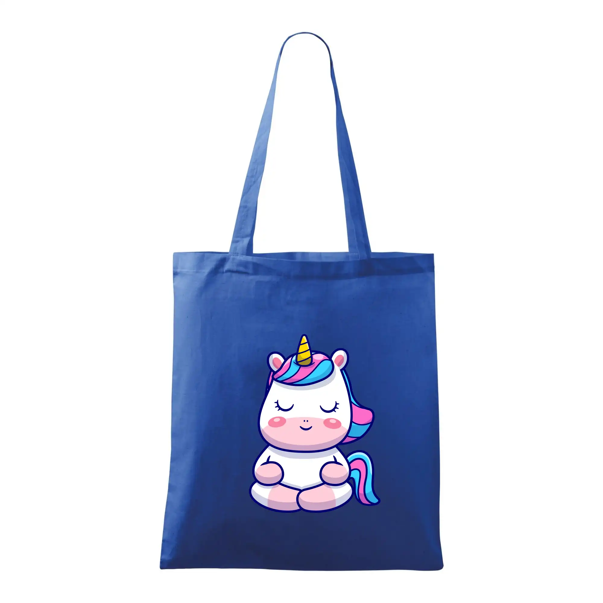 Tričká na jógu - Yoga jednorožec - relax - Taška bavlnená