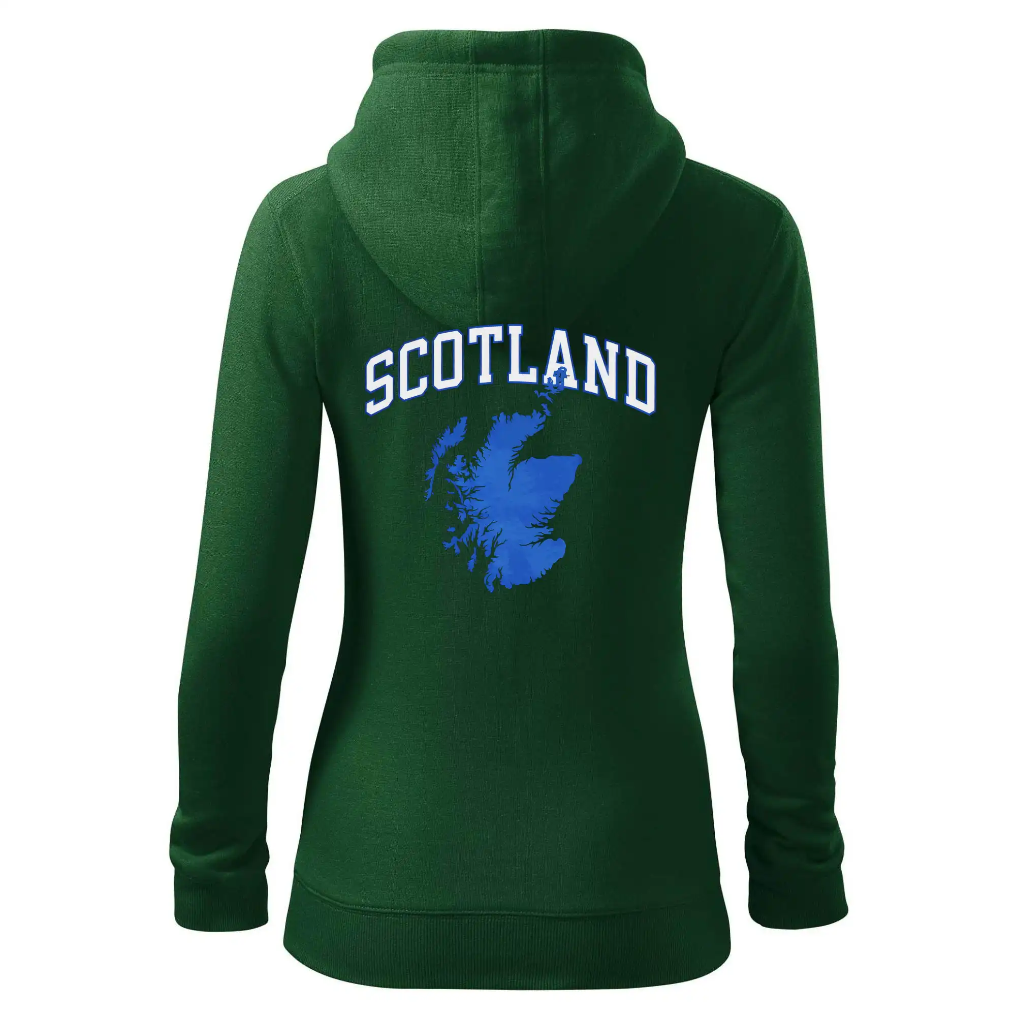 Scotland nápis s mapou