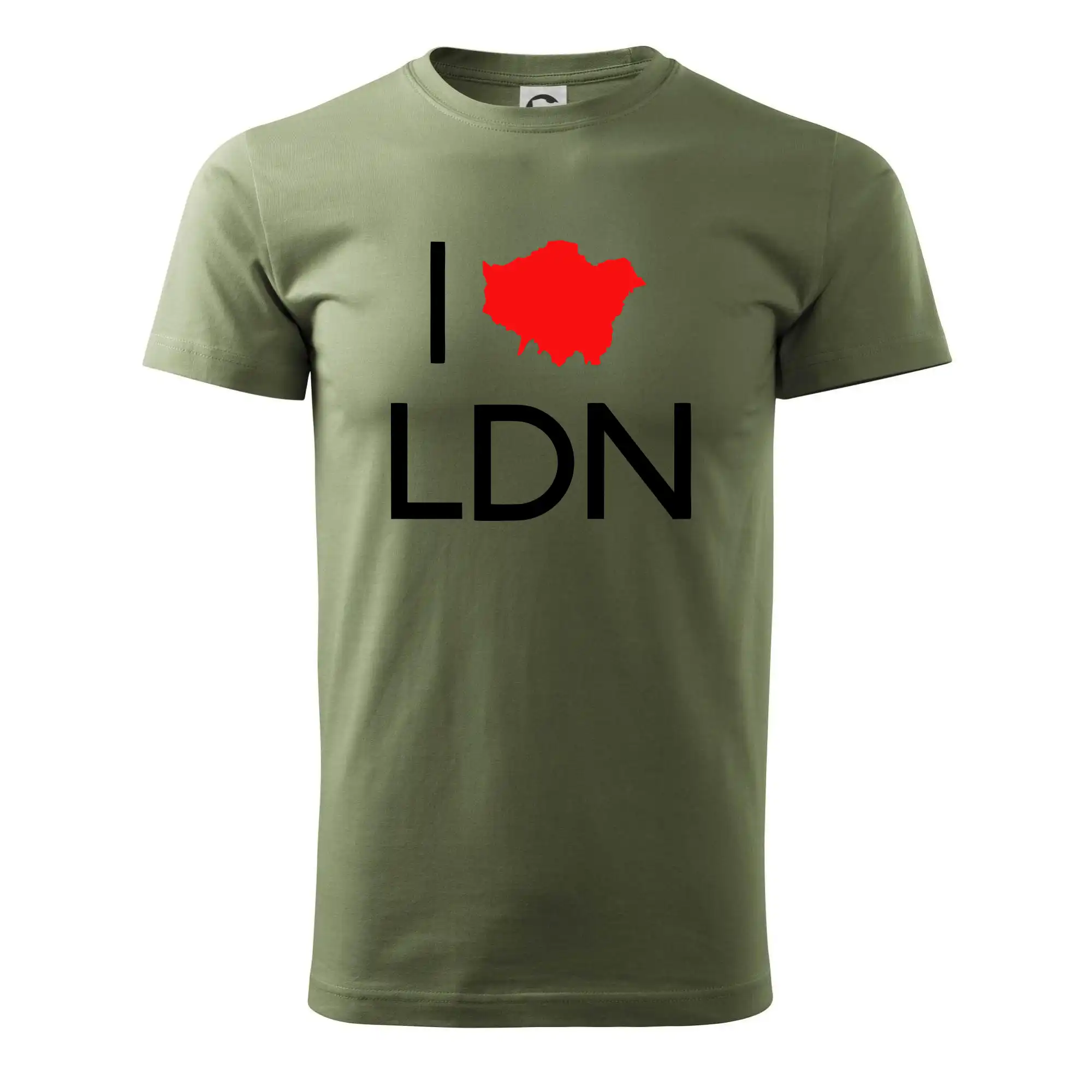 Tričká Anglicko - I Love LDN - Pánske tričko nižšej gramáže