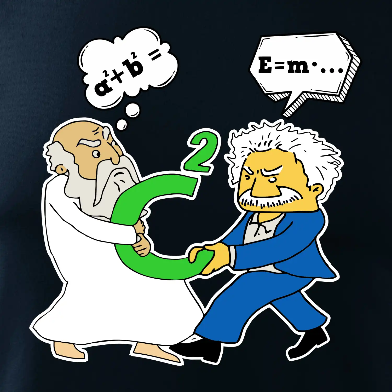 Pythagoras a Albert boj o C