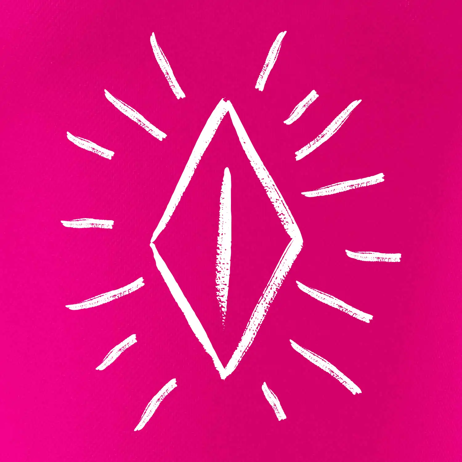 Dámské přirození zarostlé