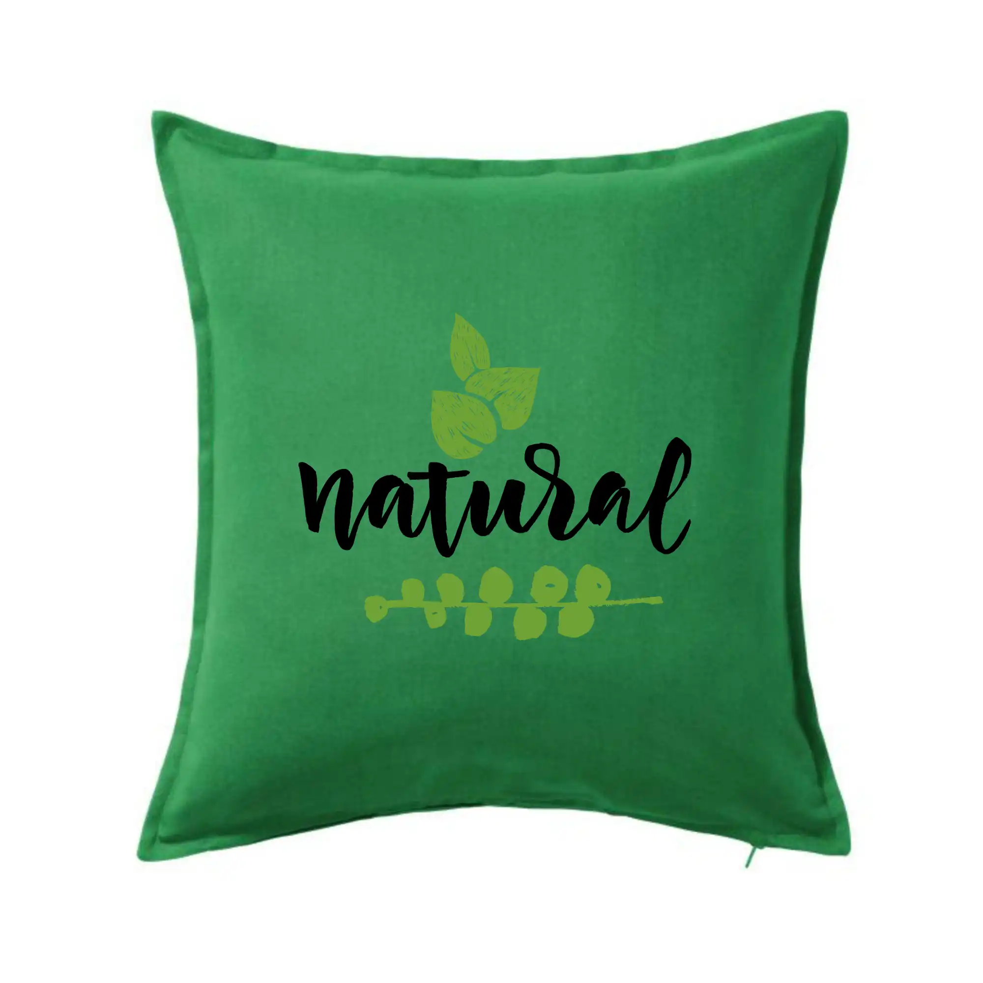 Natural - nápis v listech