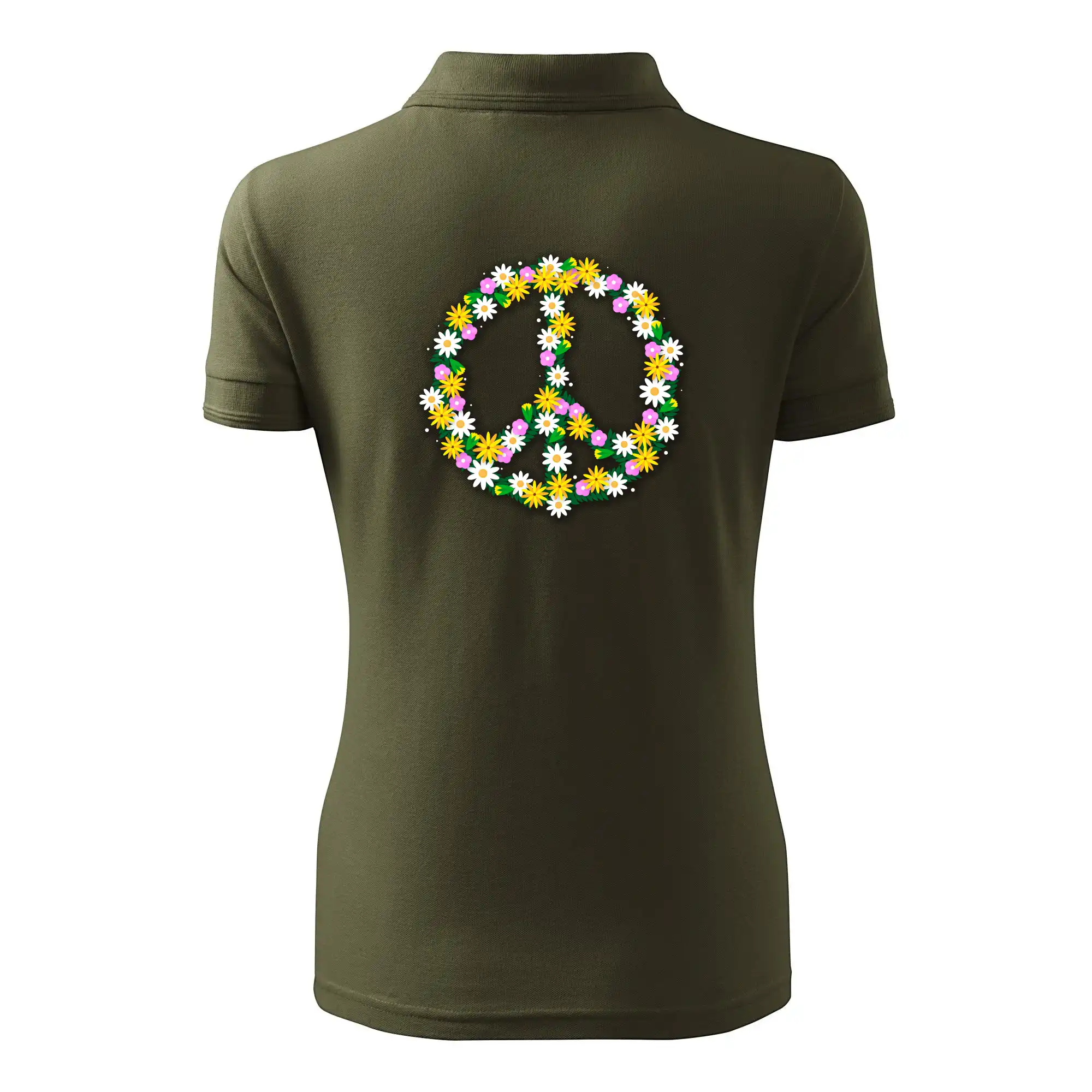 Peace symbol kopretiny