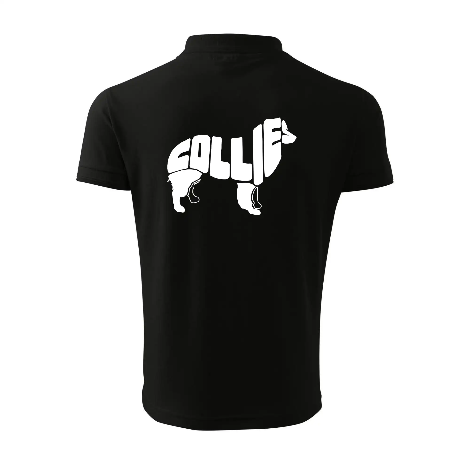 Border kolie písmo v těle