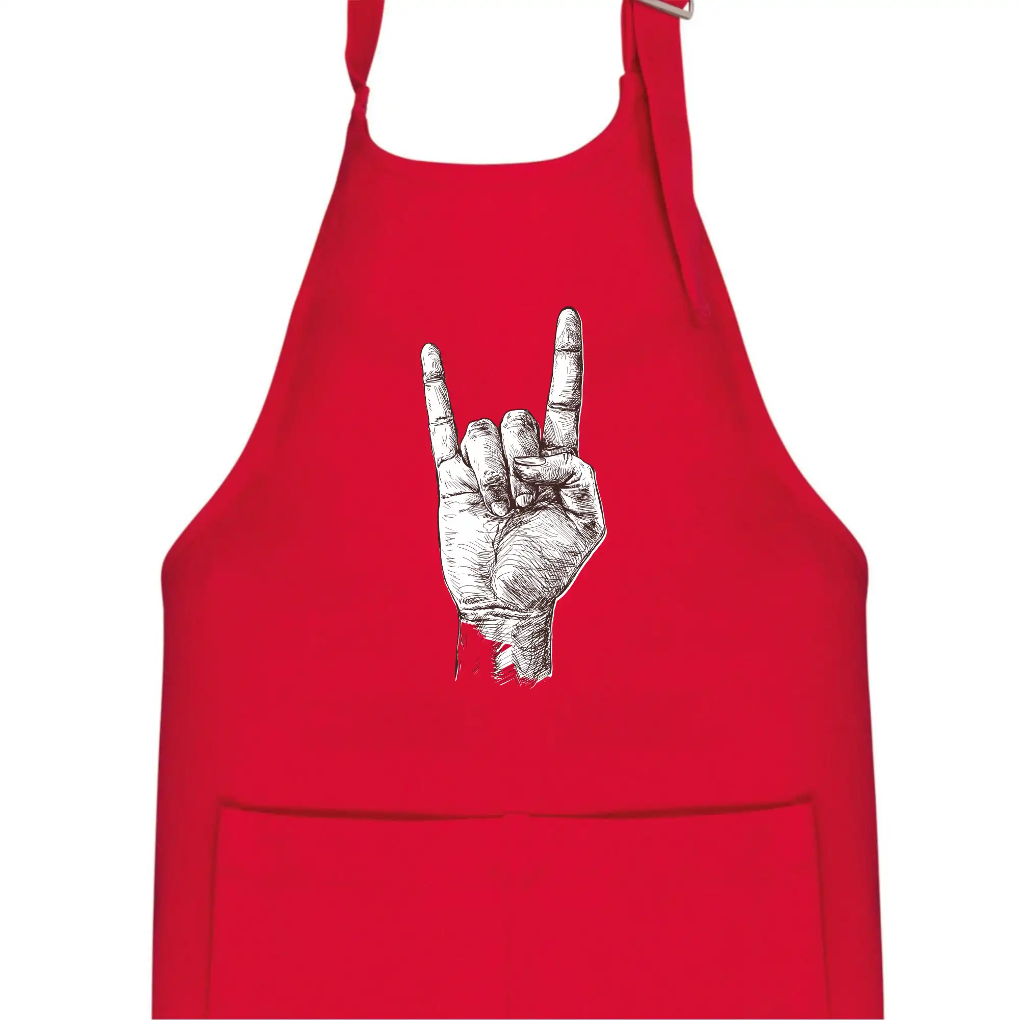 Rocková ruka kreslená