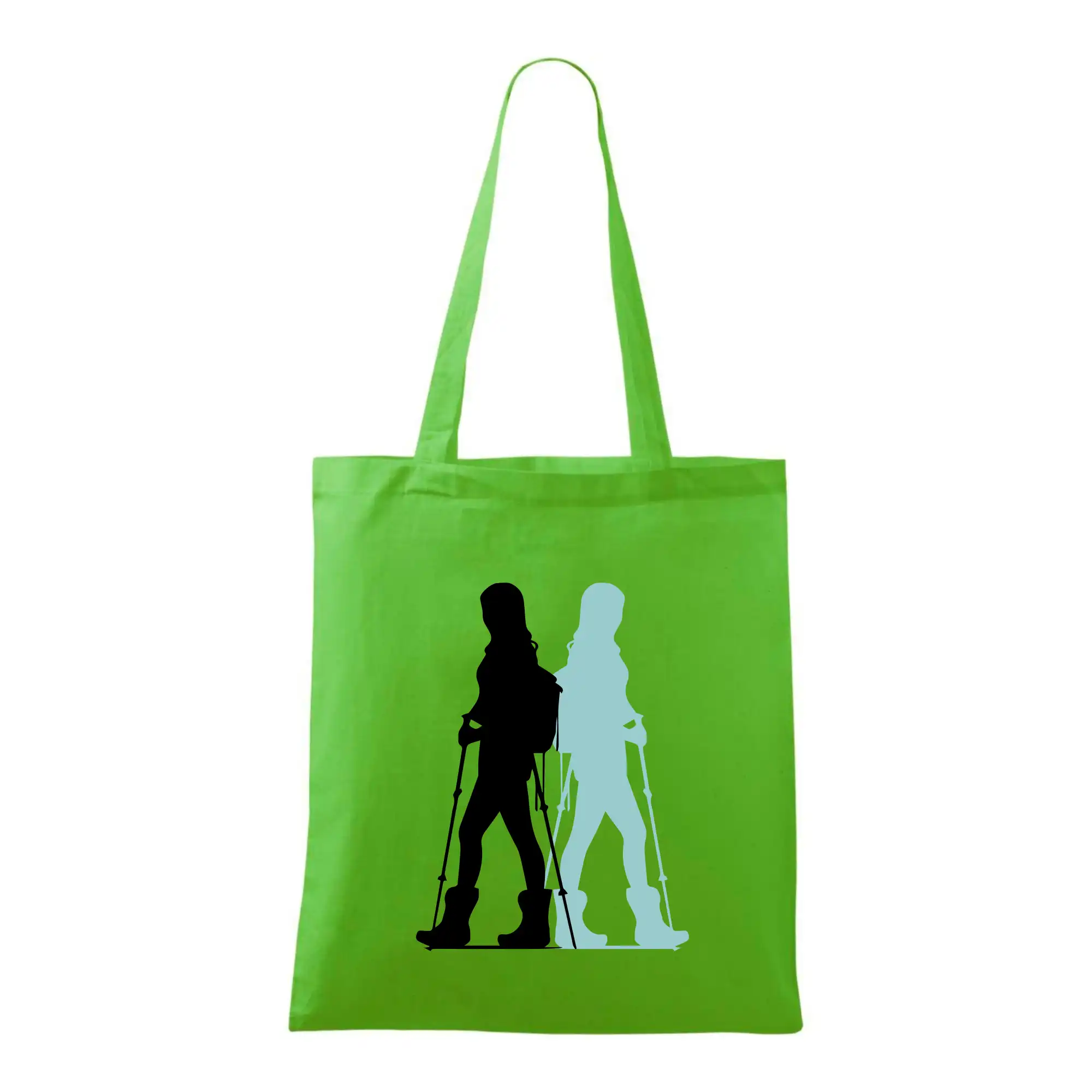 Nordic walking figury - žena