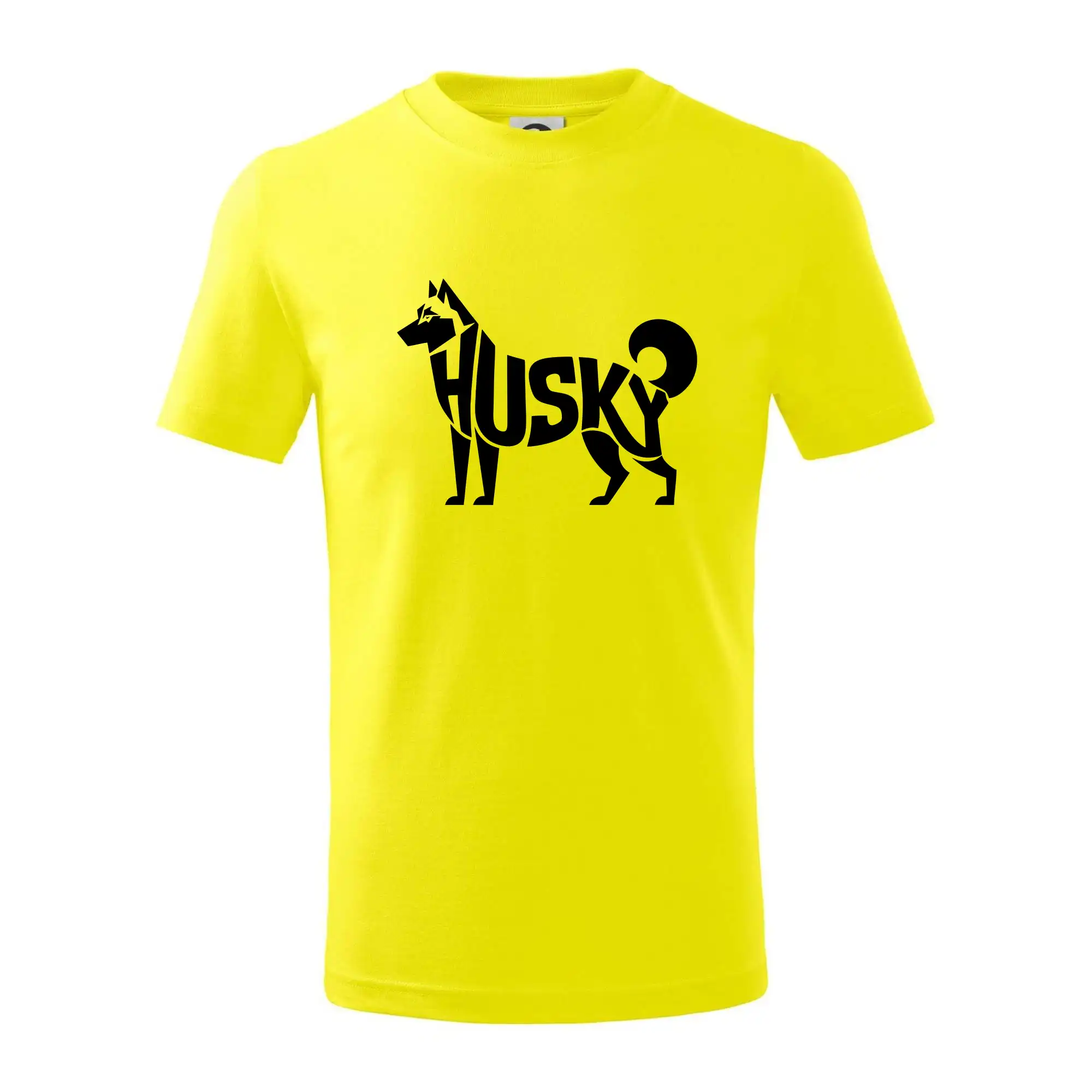 Husky nápis v těle
