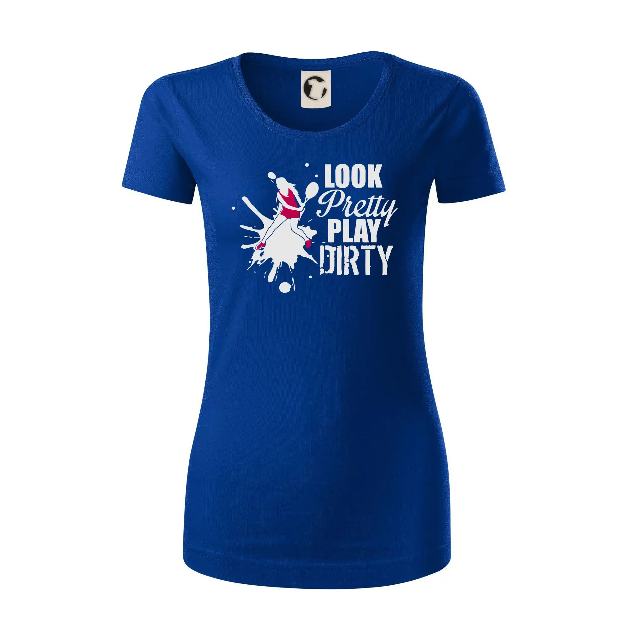 Tričká na tenis - Look pretty play - Dámske tričko z organickej bavlny Origin (GOTS)