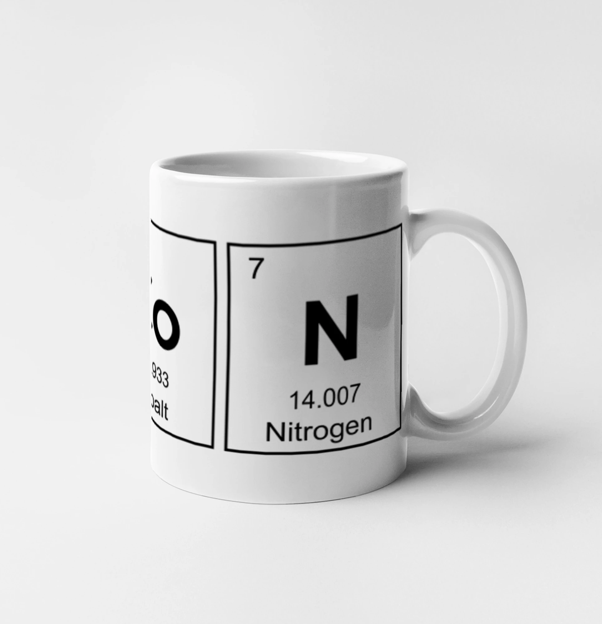 Bacon - periodická tabulka