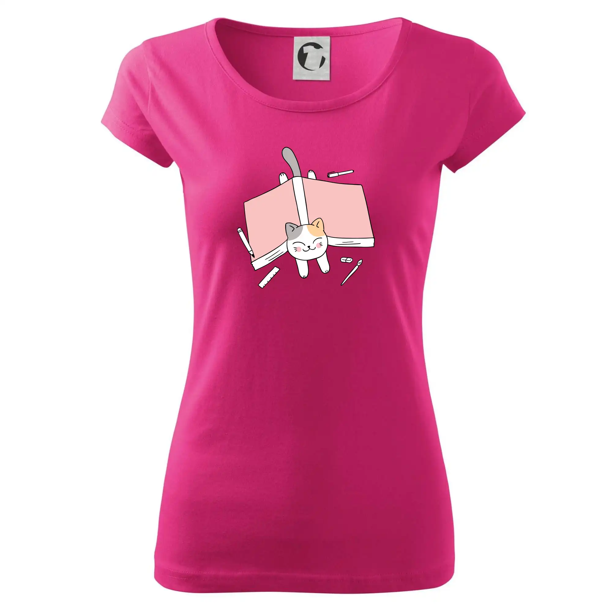 Učení na státnice kočka