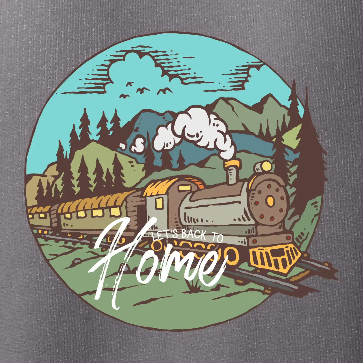 Train back to home Train back to home