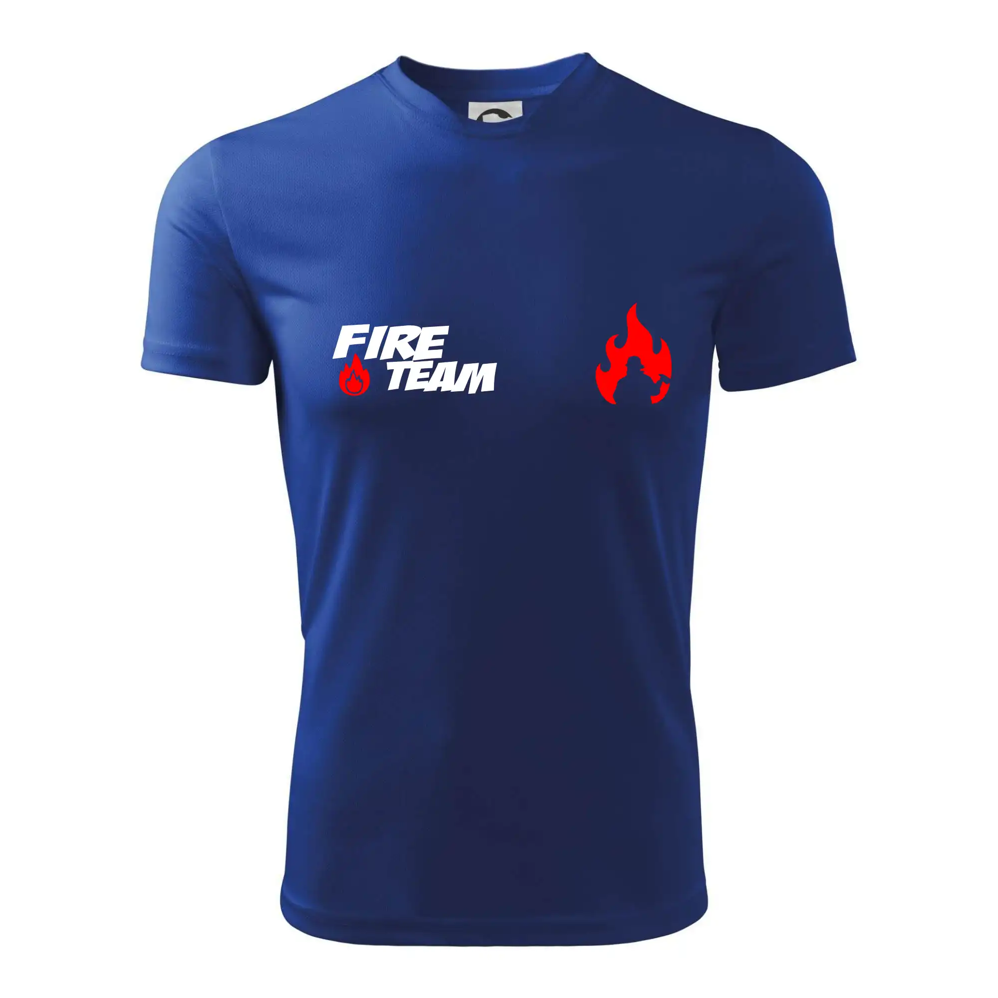 Originálne tričká pre hasičov - Fire Team plamen - Detské tričko športové