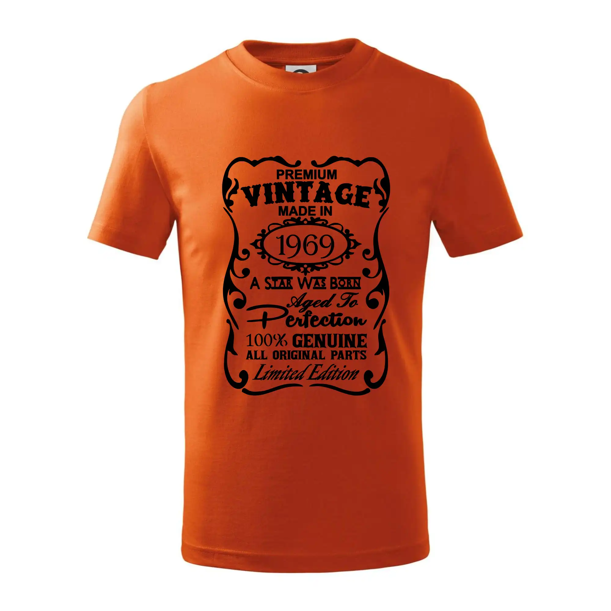 Trička s ročníkom 1969 - Vintage Etiketa - 1969 - Tričko detské bavlnené