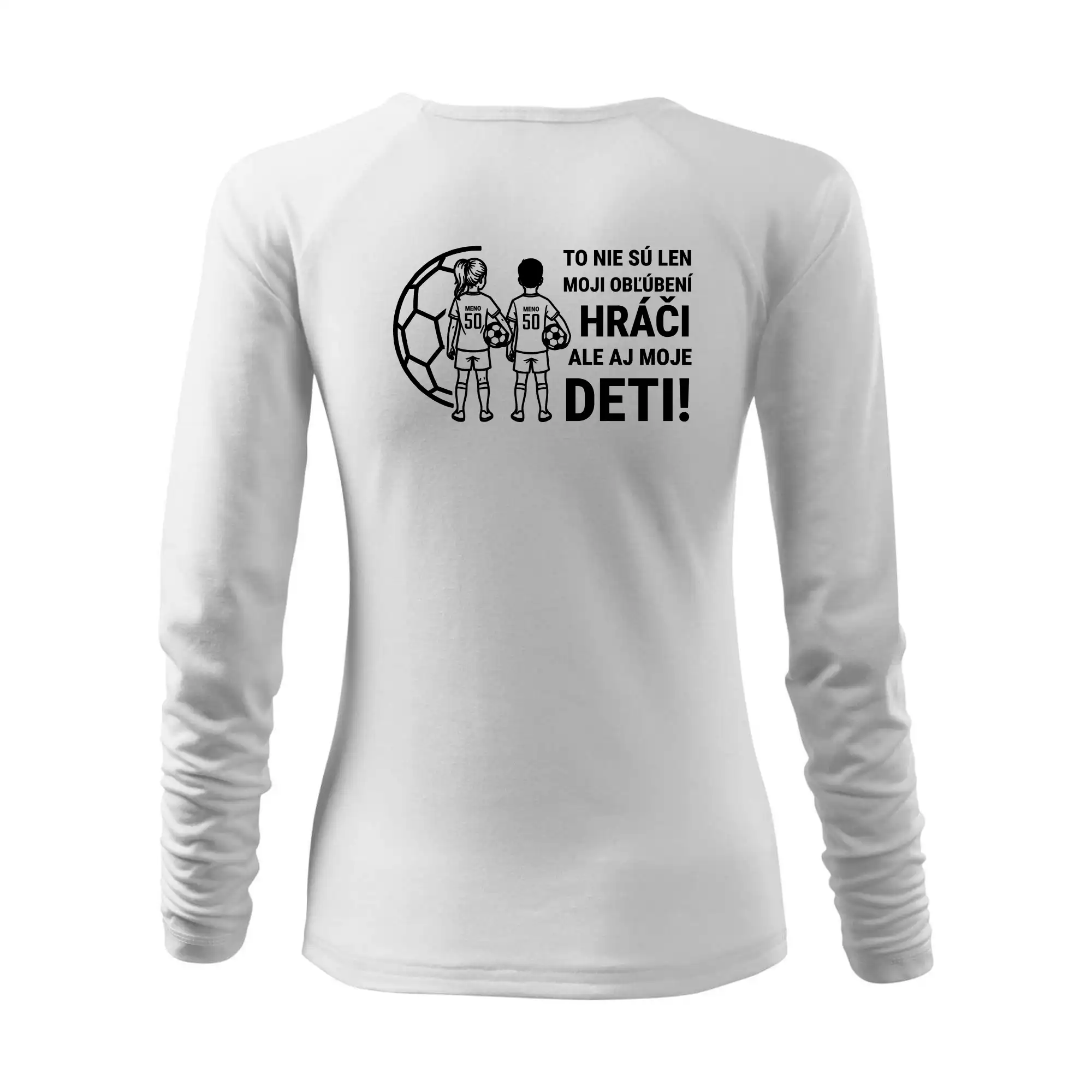 Futbalová mama - syn a dcéra (vaše meno a číslo)