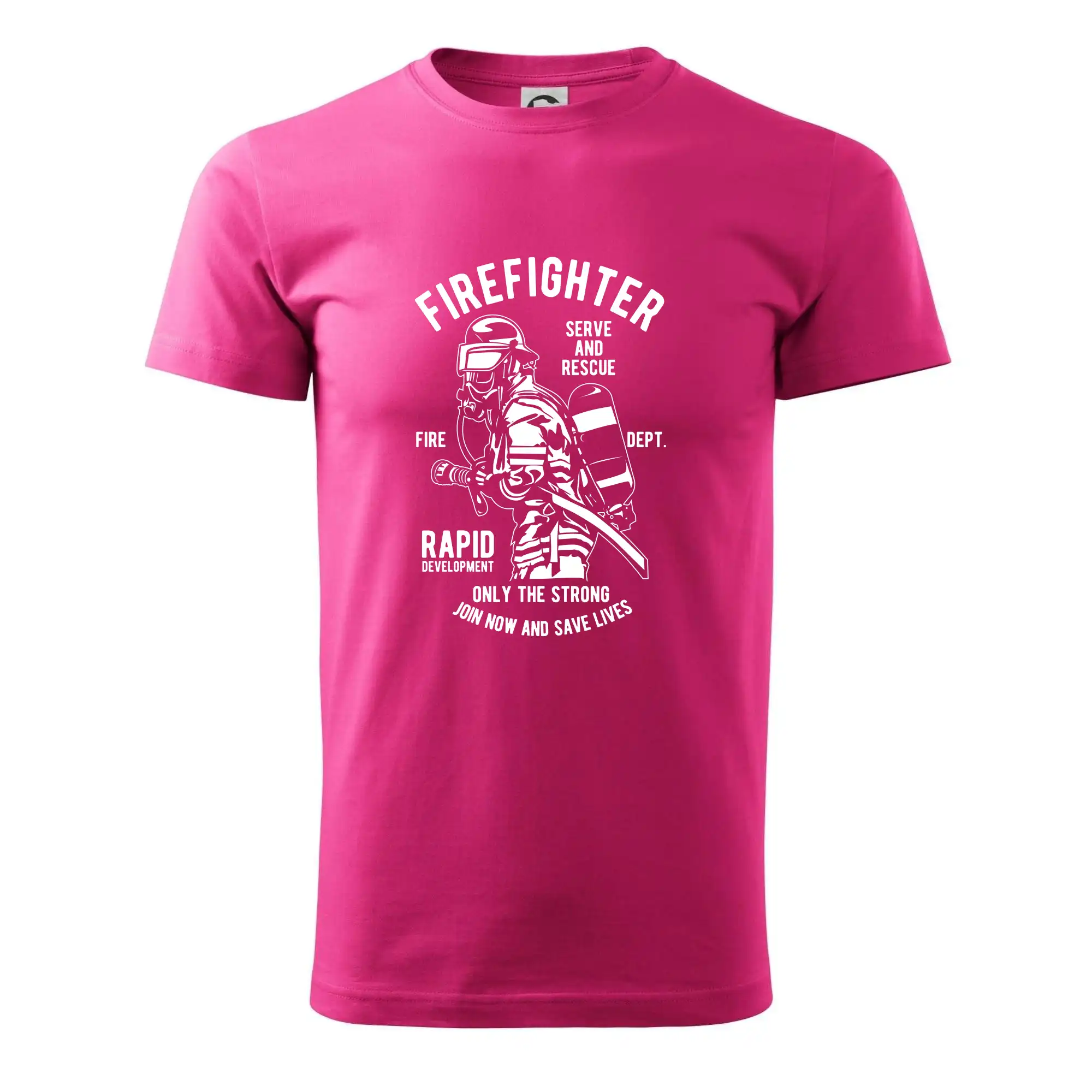 Originálne tričká pre hasičov - Firefighter Dept - Klasické pánske tričko vyššej gramáže