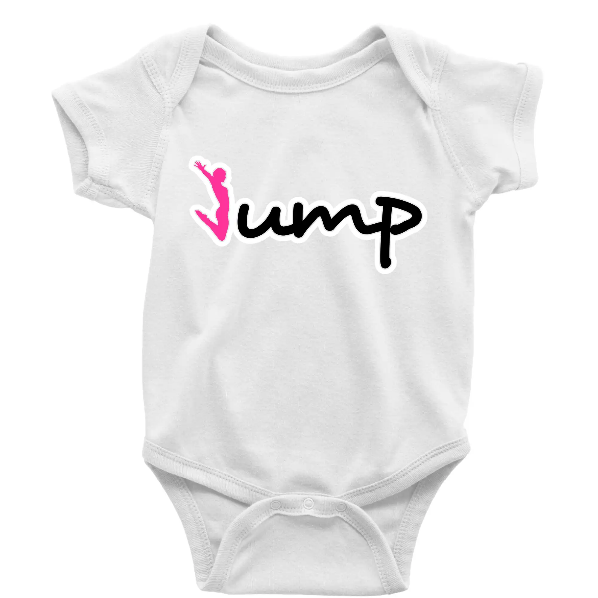 Tričká na jump - Jump - zápis a panáček - Body dojčenské s krátkym rukávom