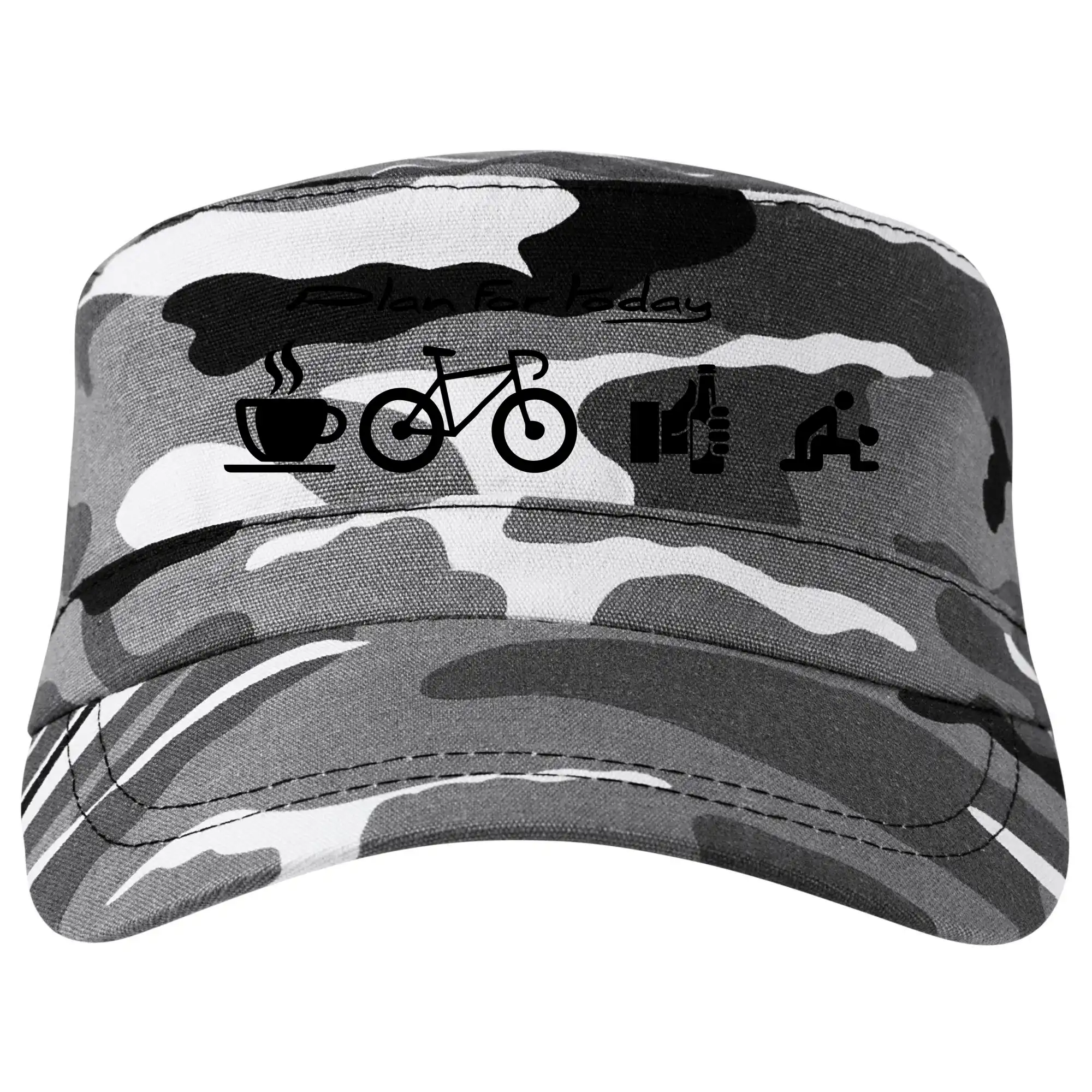 Tričká na párty - Plan for today - Šiltovka CAMO