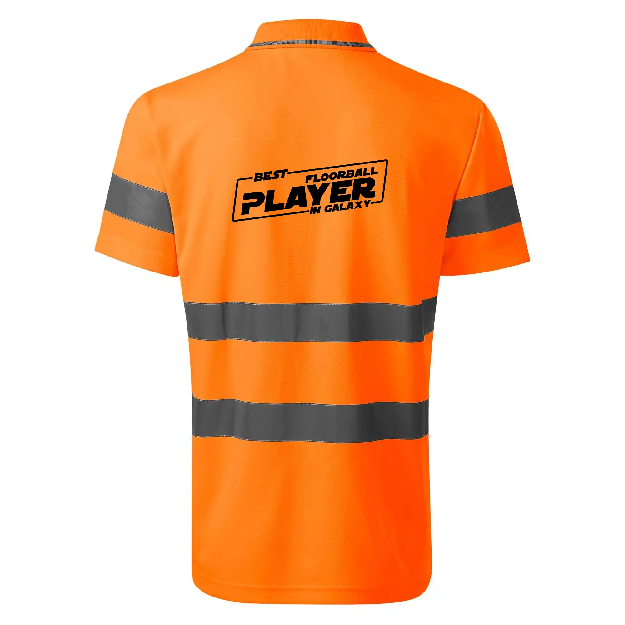 Florbalové tričká - Best floorball player in galaxy - HV Runway 2V9 - Reflexné polokošeľa