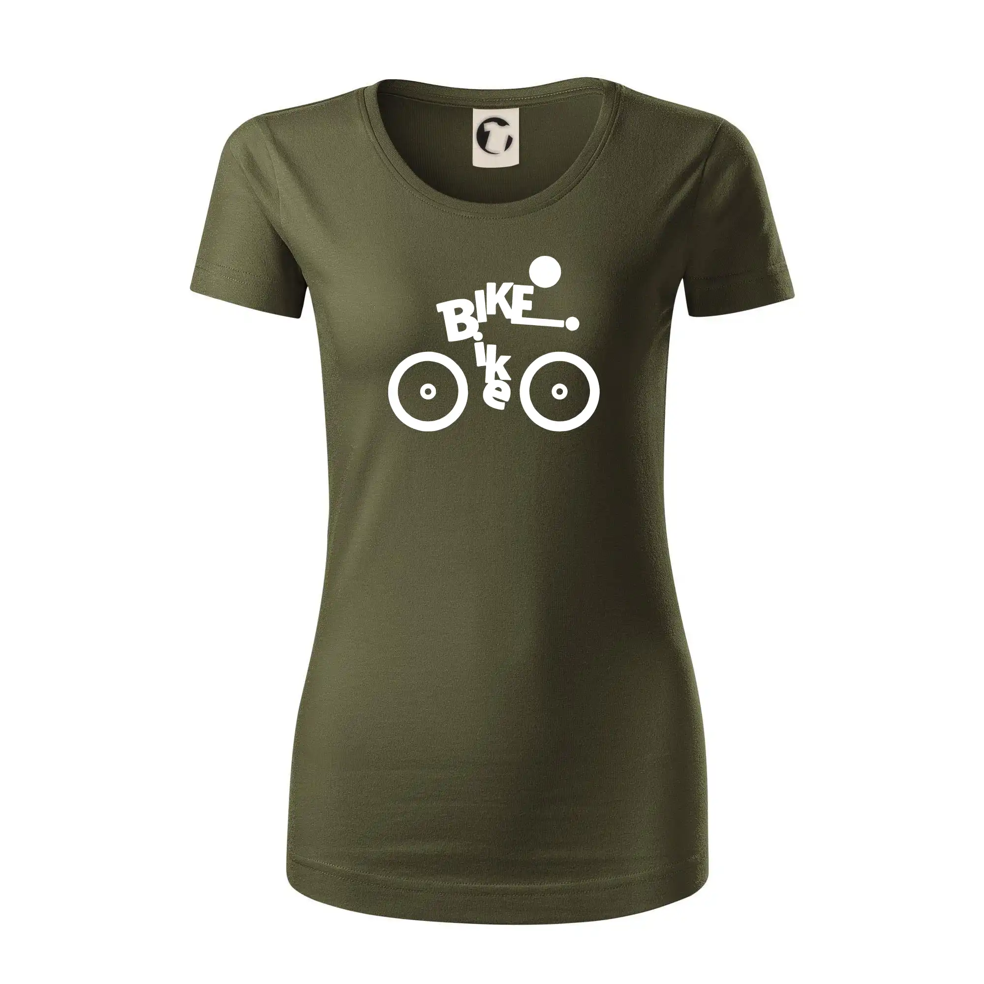 Bike nápis postava