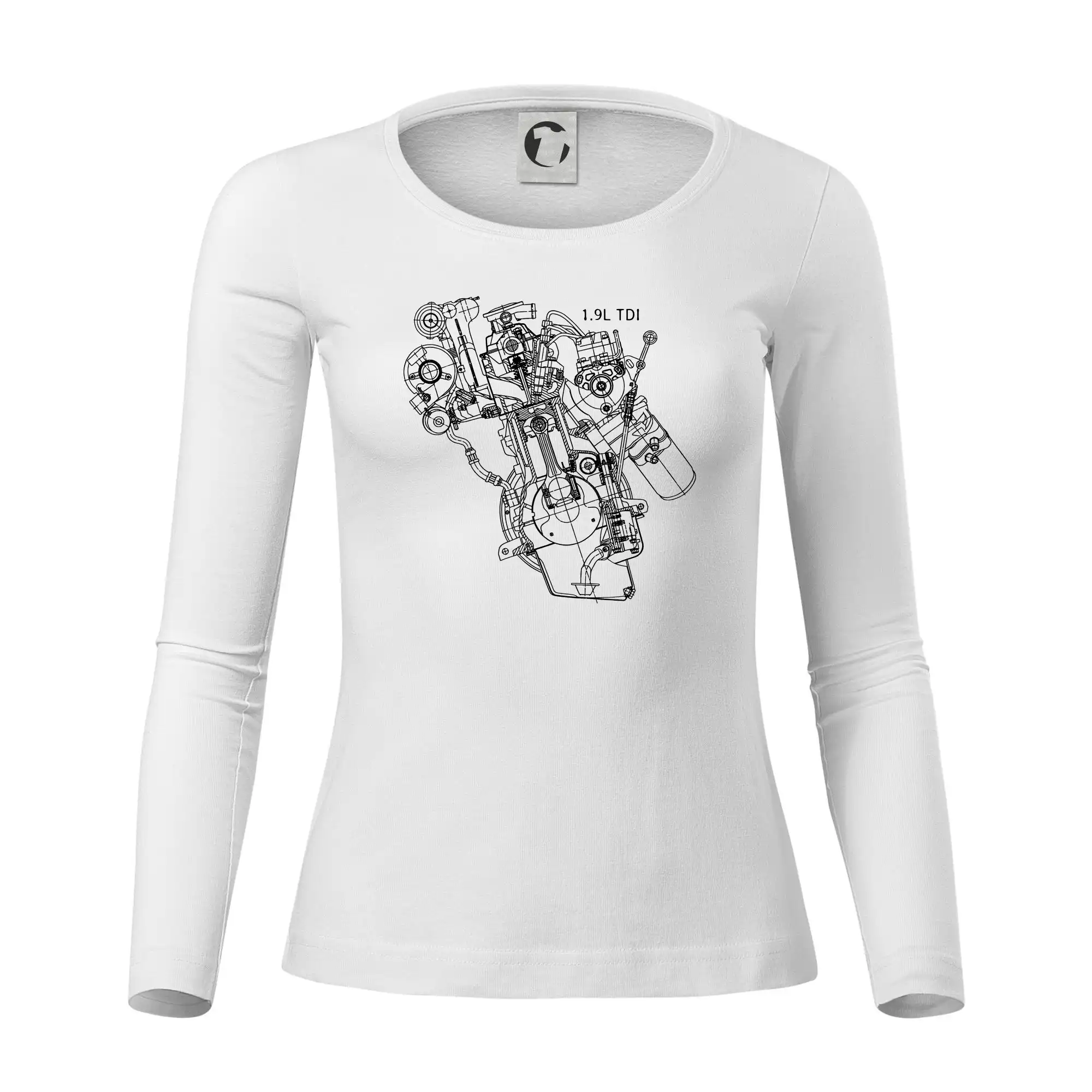 Motor Škoda/ VW 1.9L  TDI z boku