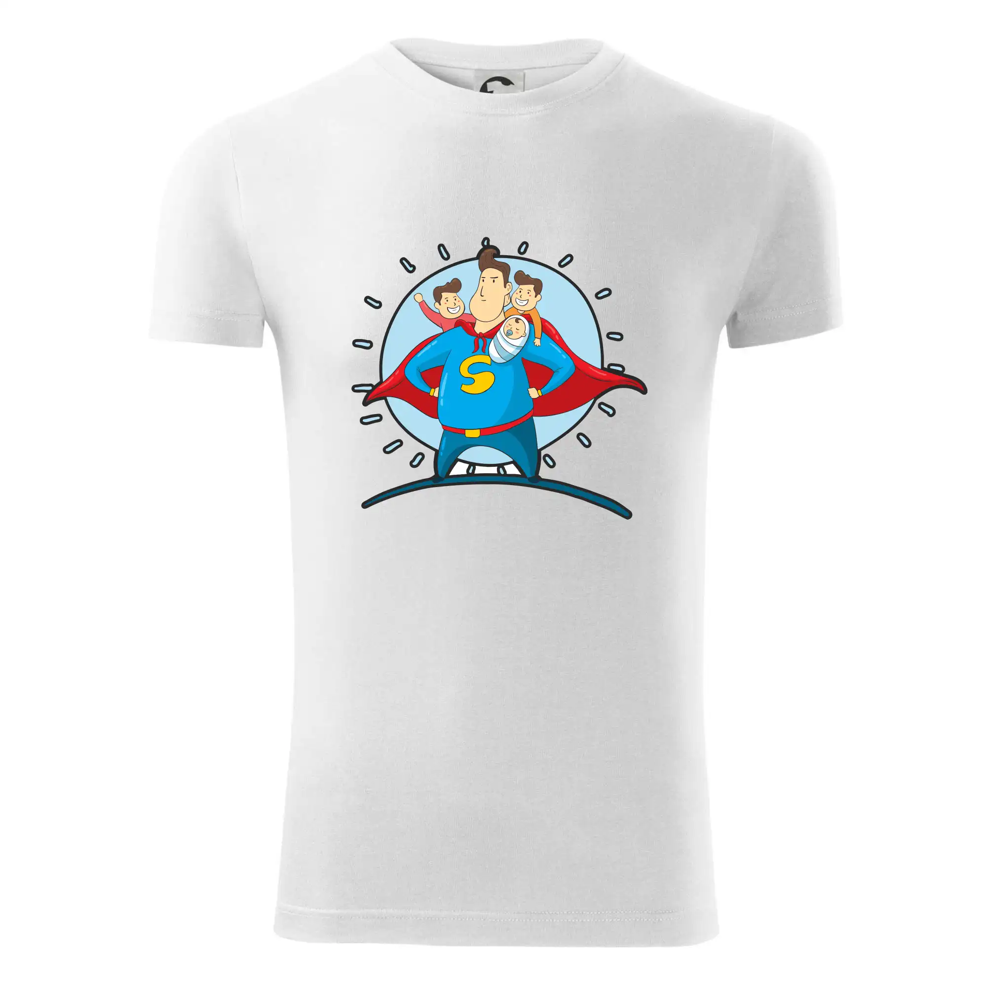 Táta superman - kluk, kluk a dítě