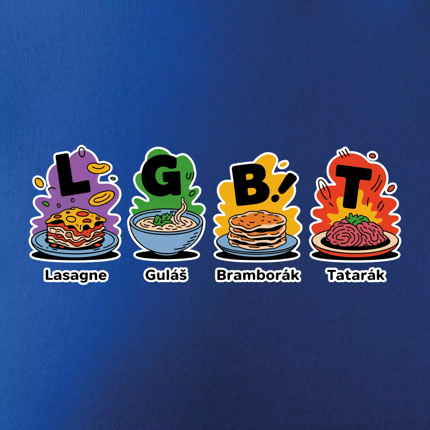 LGBT - Lasagne, Guláš, Bramborák, Tatarák