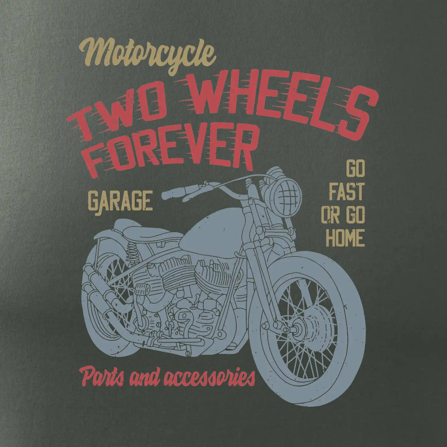 Two wheels forever go fast
