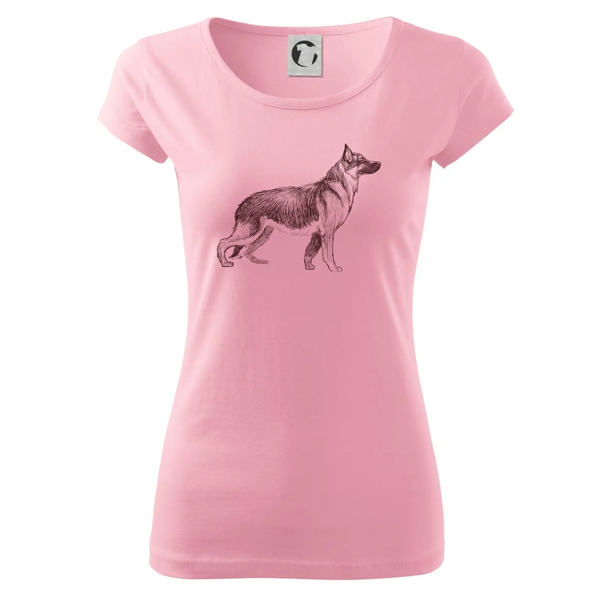 Německý ovčák -  kreslený skica