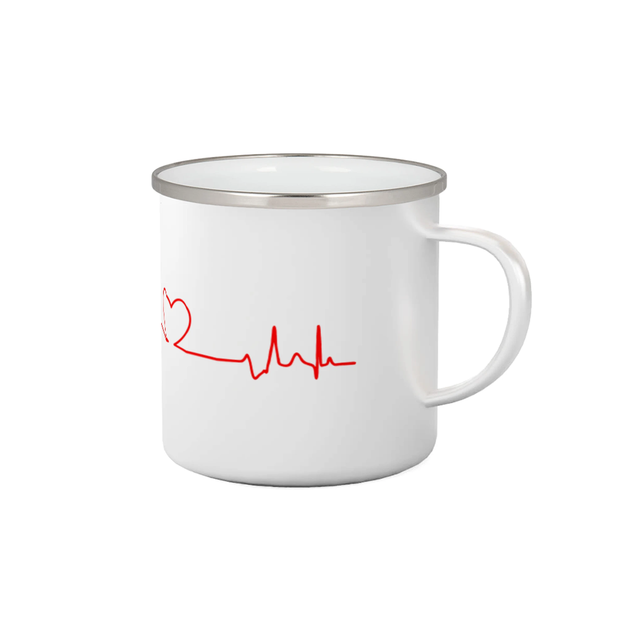 Poker EKG srdce červené