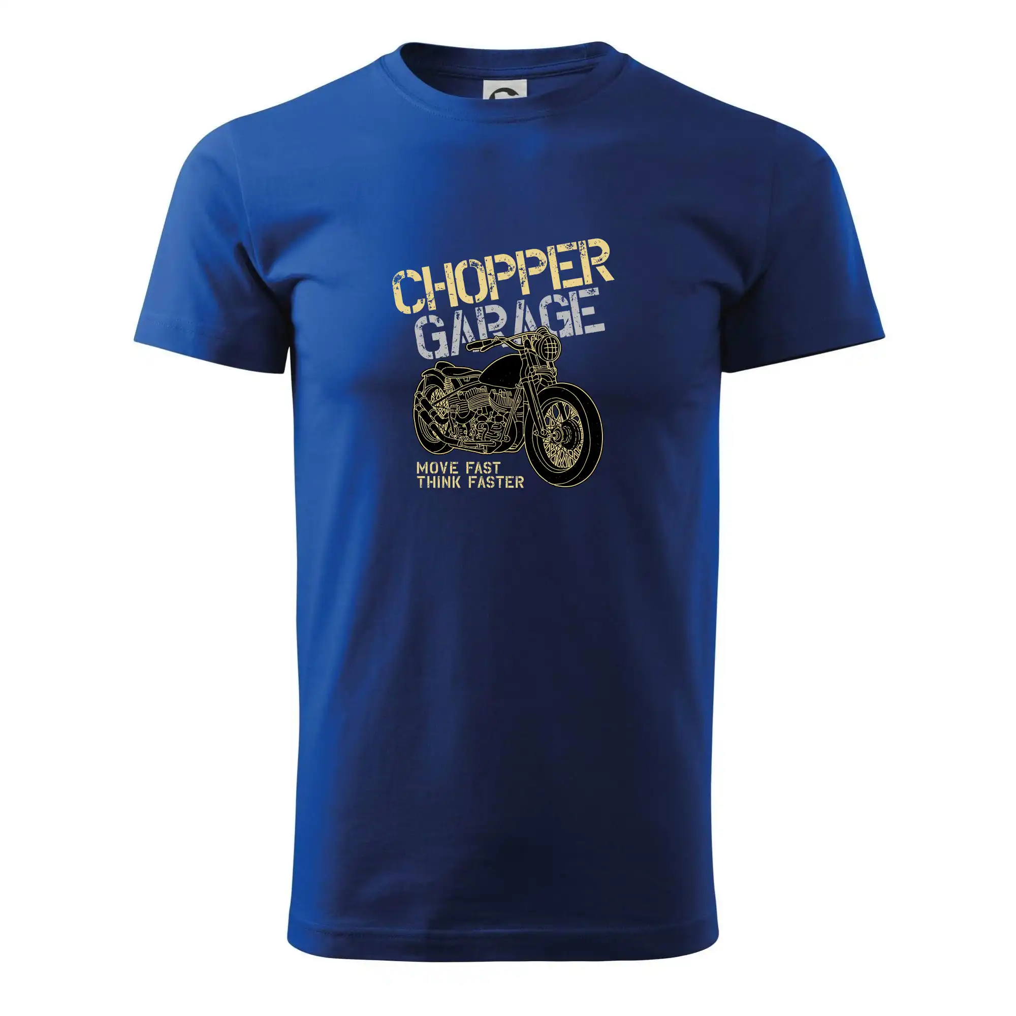 Chopper garage - Klasické pánske tričko vyššej gramáže